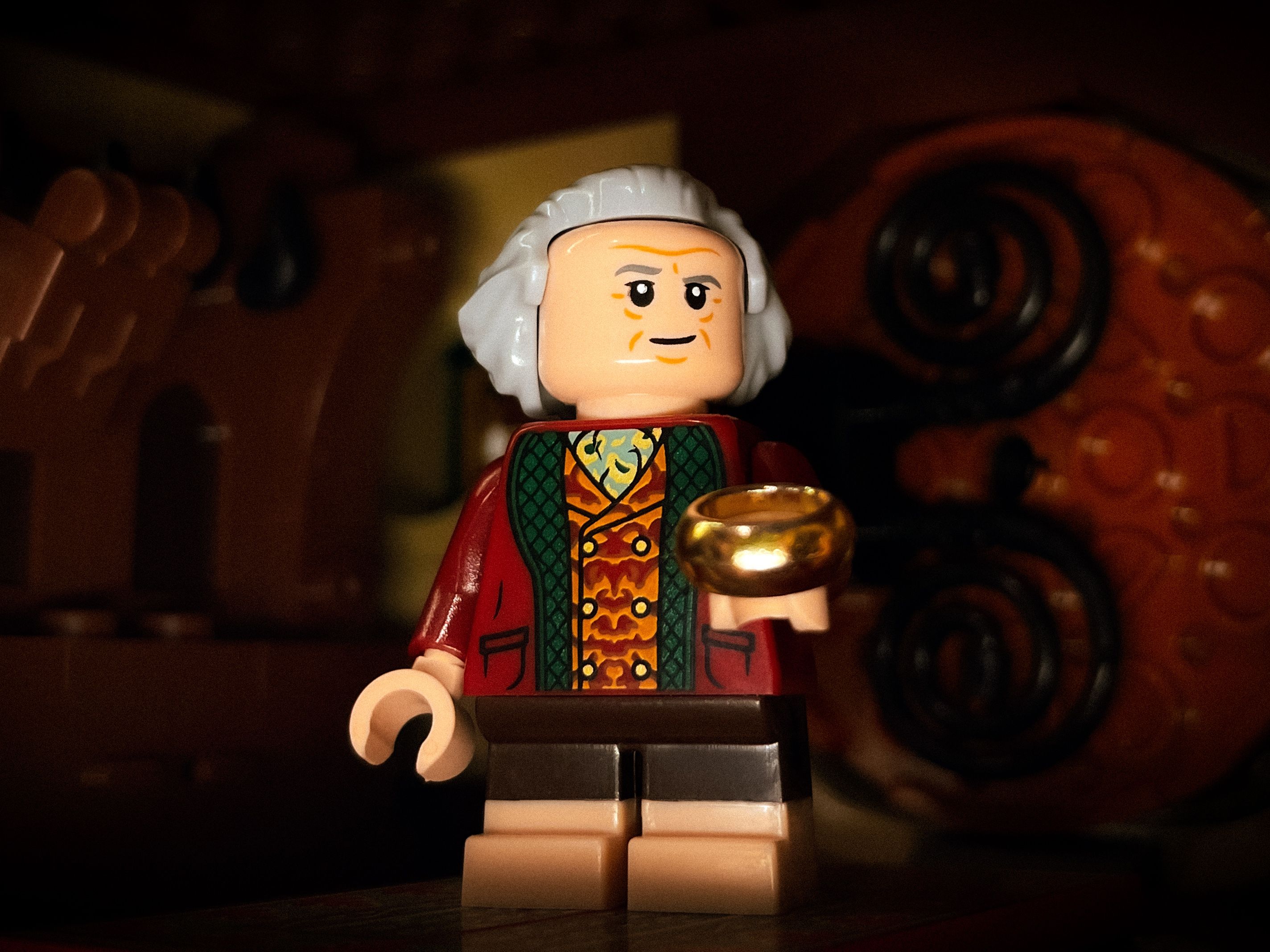 A brick-built scene by @veroniquetoys, from the world The Hobbit/The LOTR