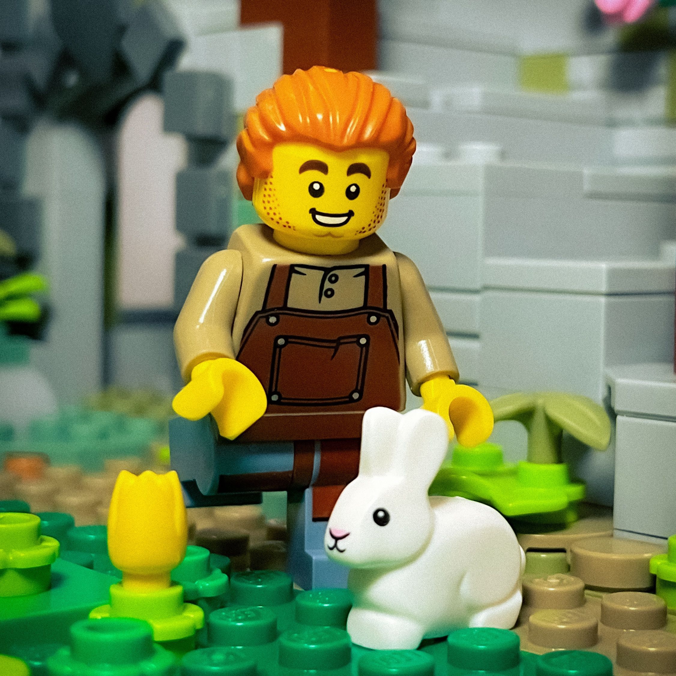 A brick-built scene by @veroniquetoys, from the world Medieval/Fantasy/Castle