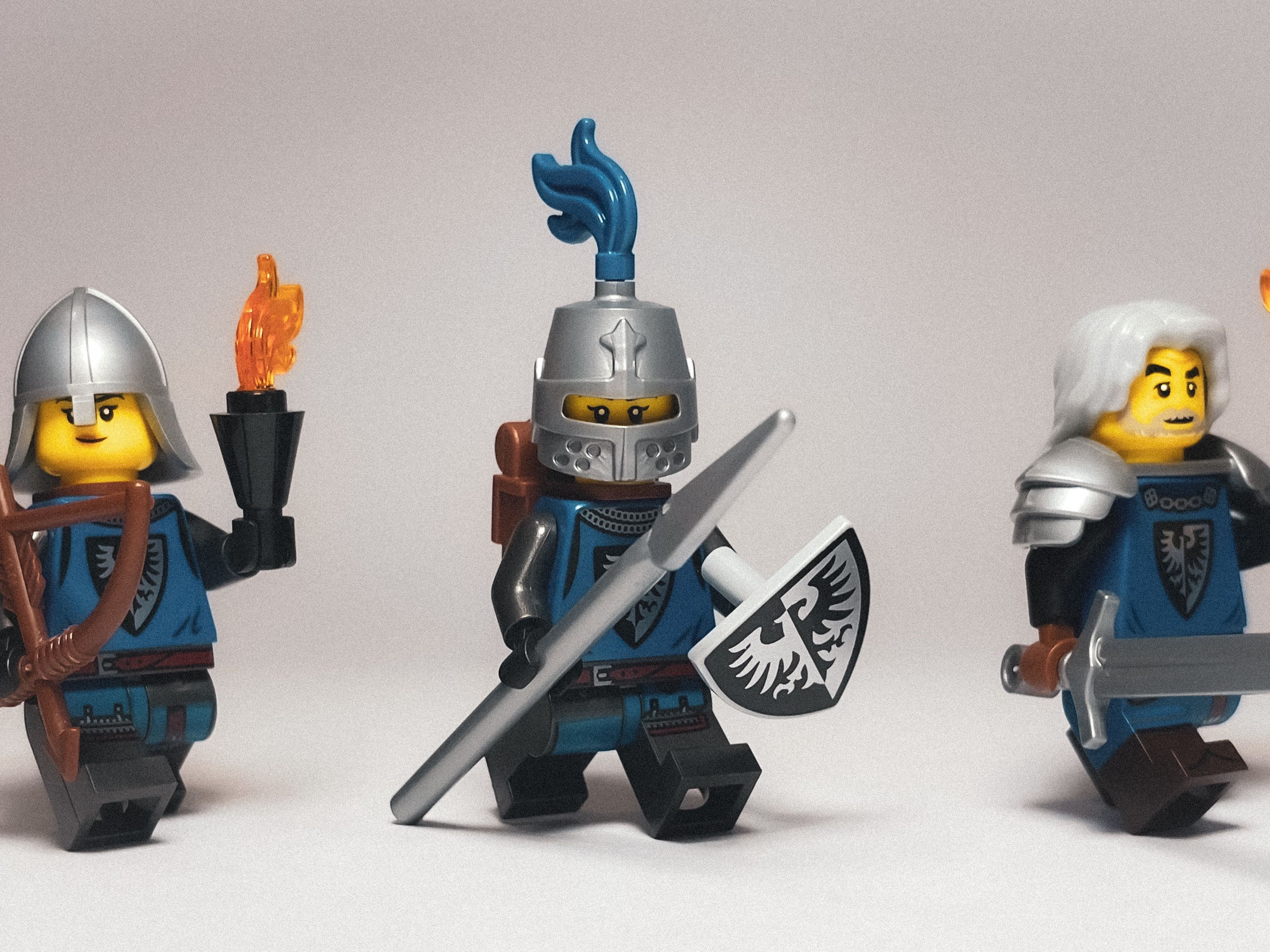 A brick-built scene by @veroniquetoys, from the world Medieval/Fantasy/Castle