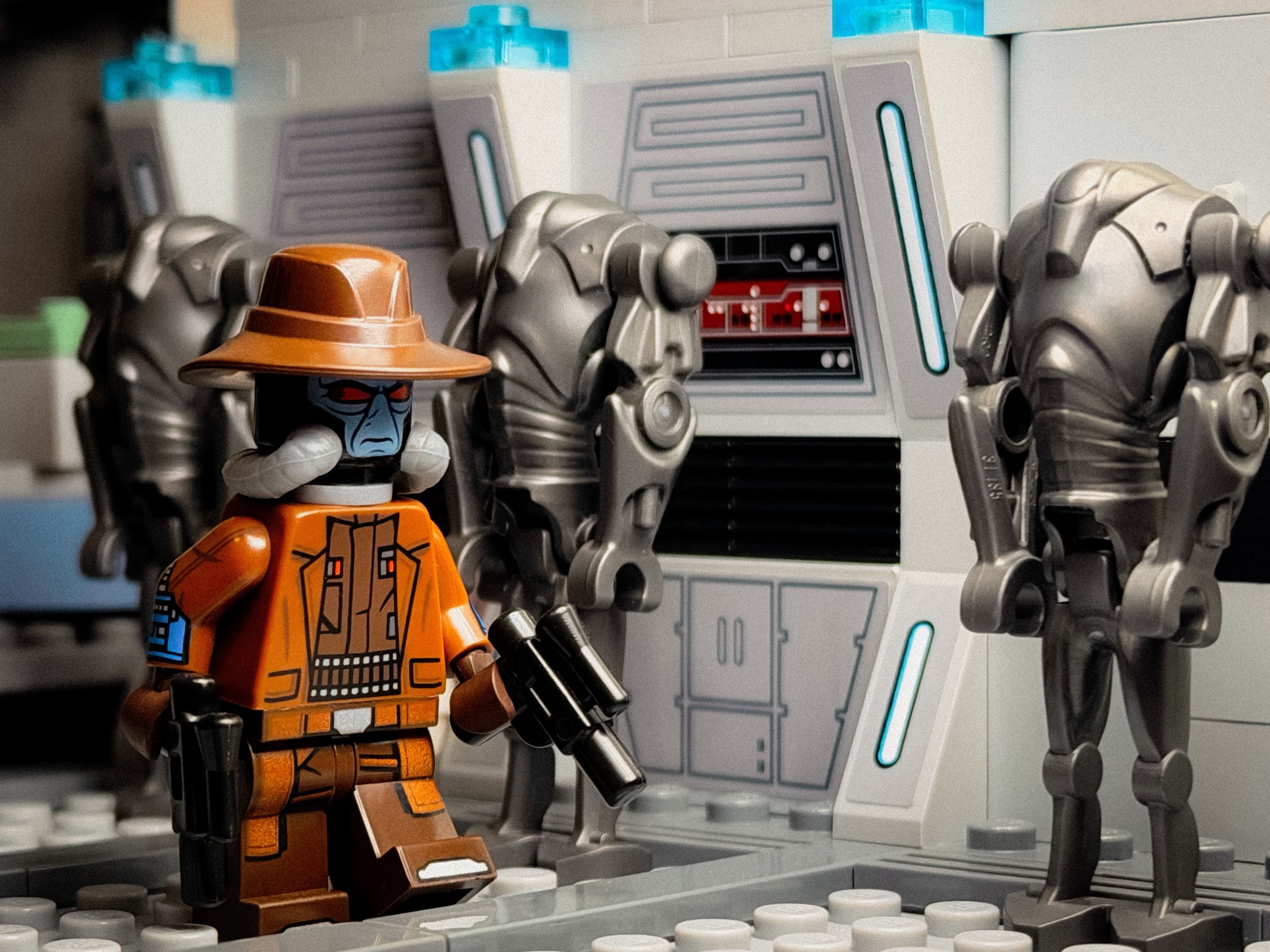 A brick-built scene by @veroniquetoys, from the world Star Wars