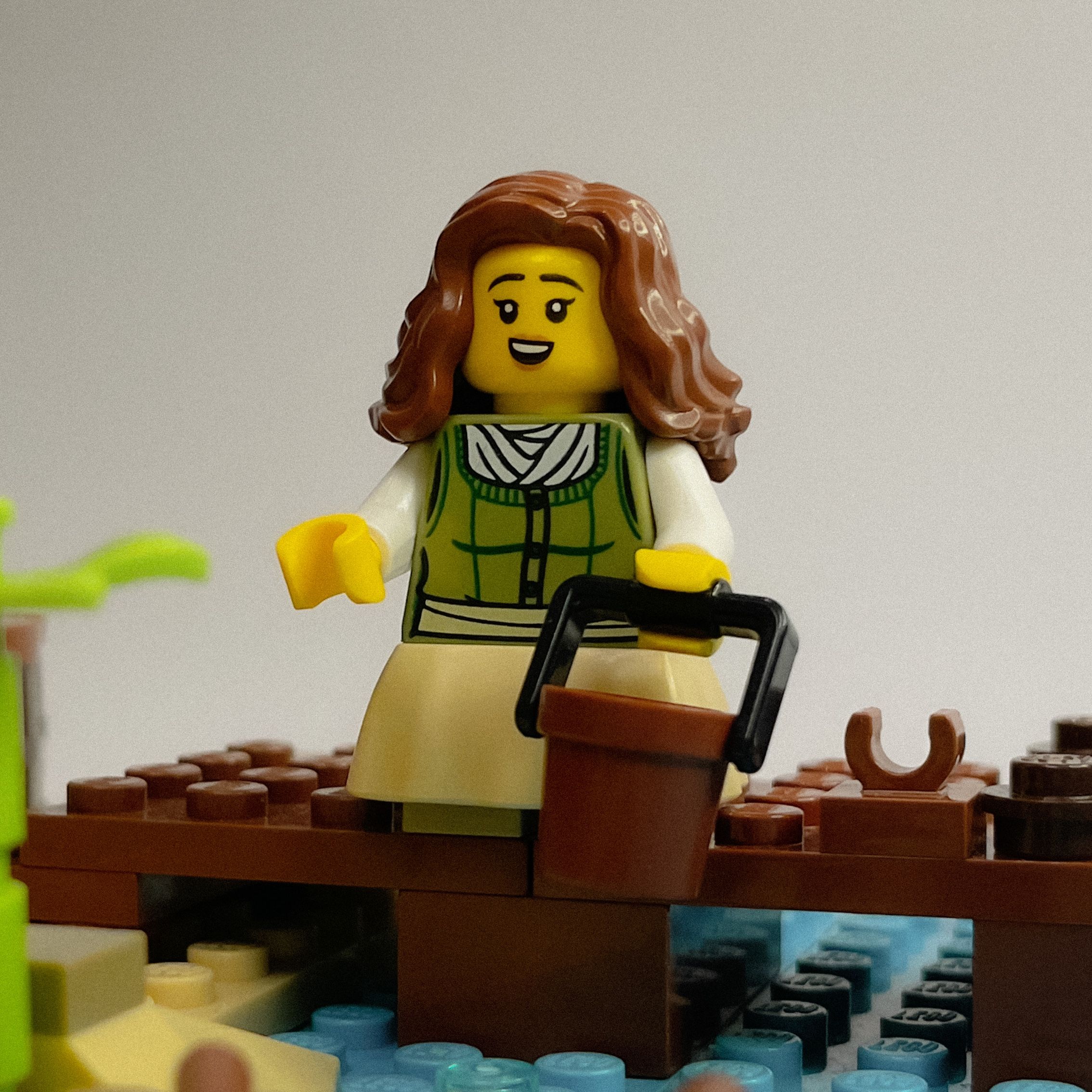 A brick-built scene by @veroniquetoys, from the world Medieval/Fantasy/Castle