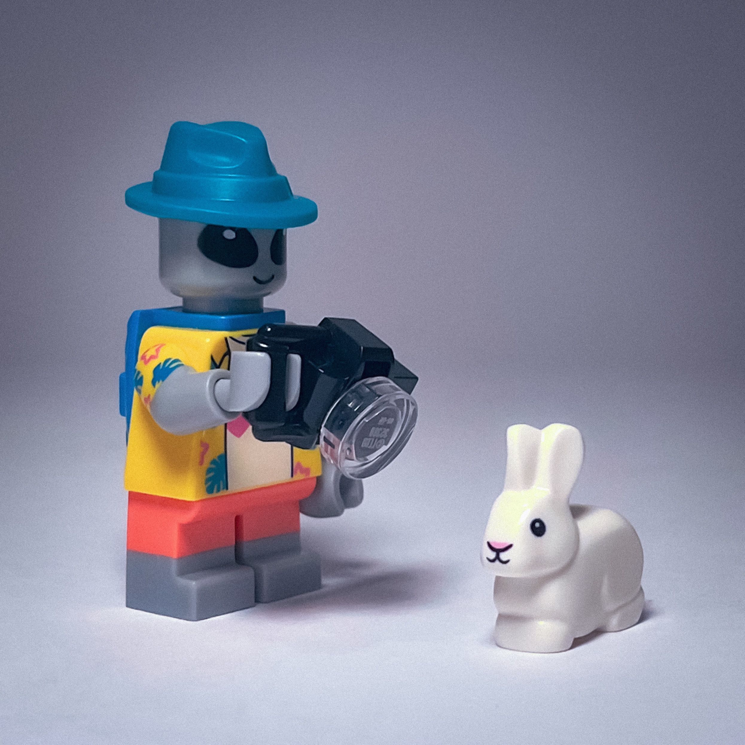 A brick-built scene by @veroniquetoys, from the world Space/Classic Space/Ice Planet