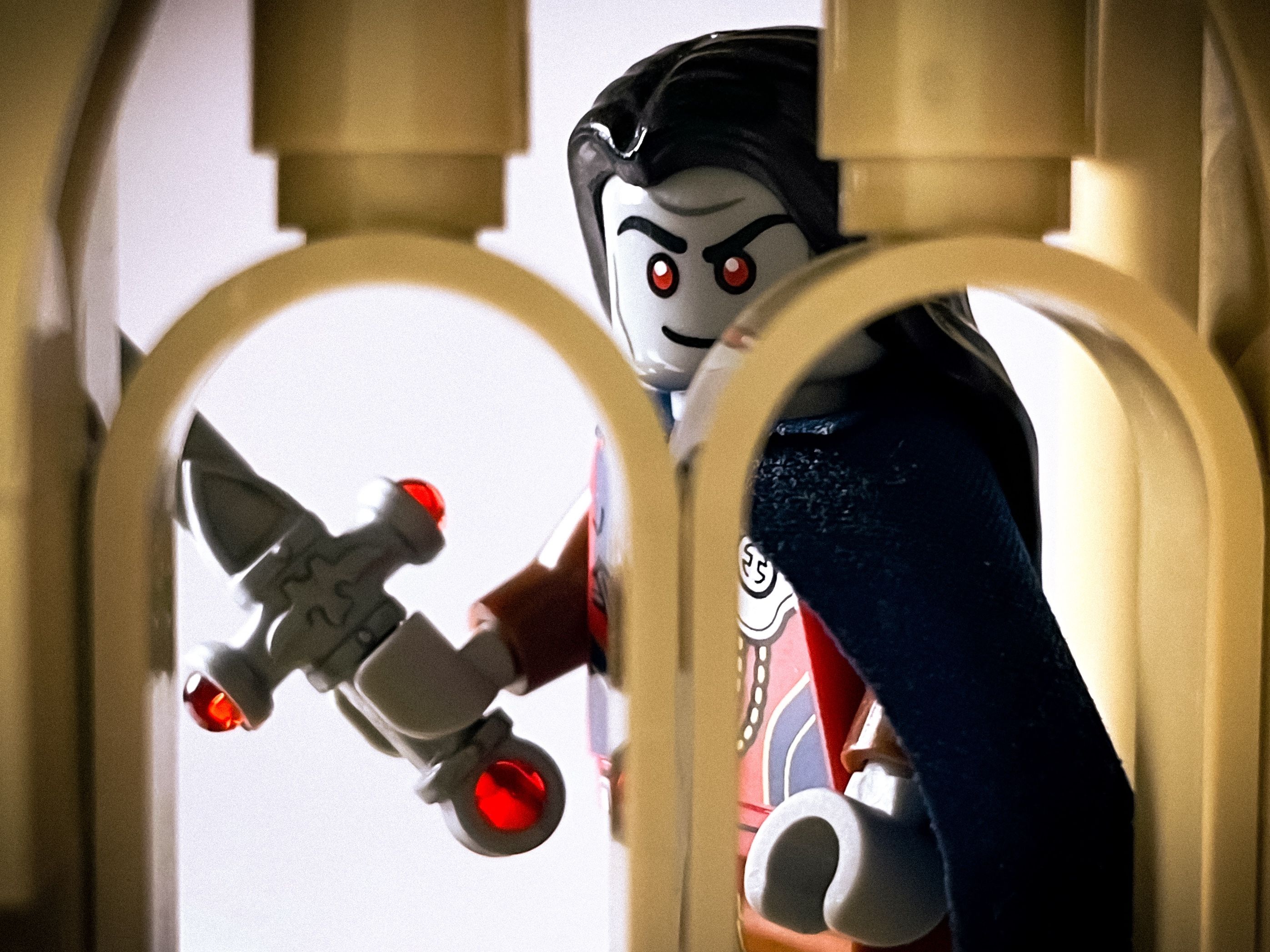 A brick-built scene by @veroniquetoys, from the world Dungeons And Dragons