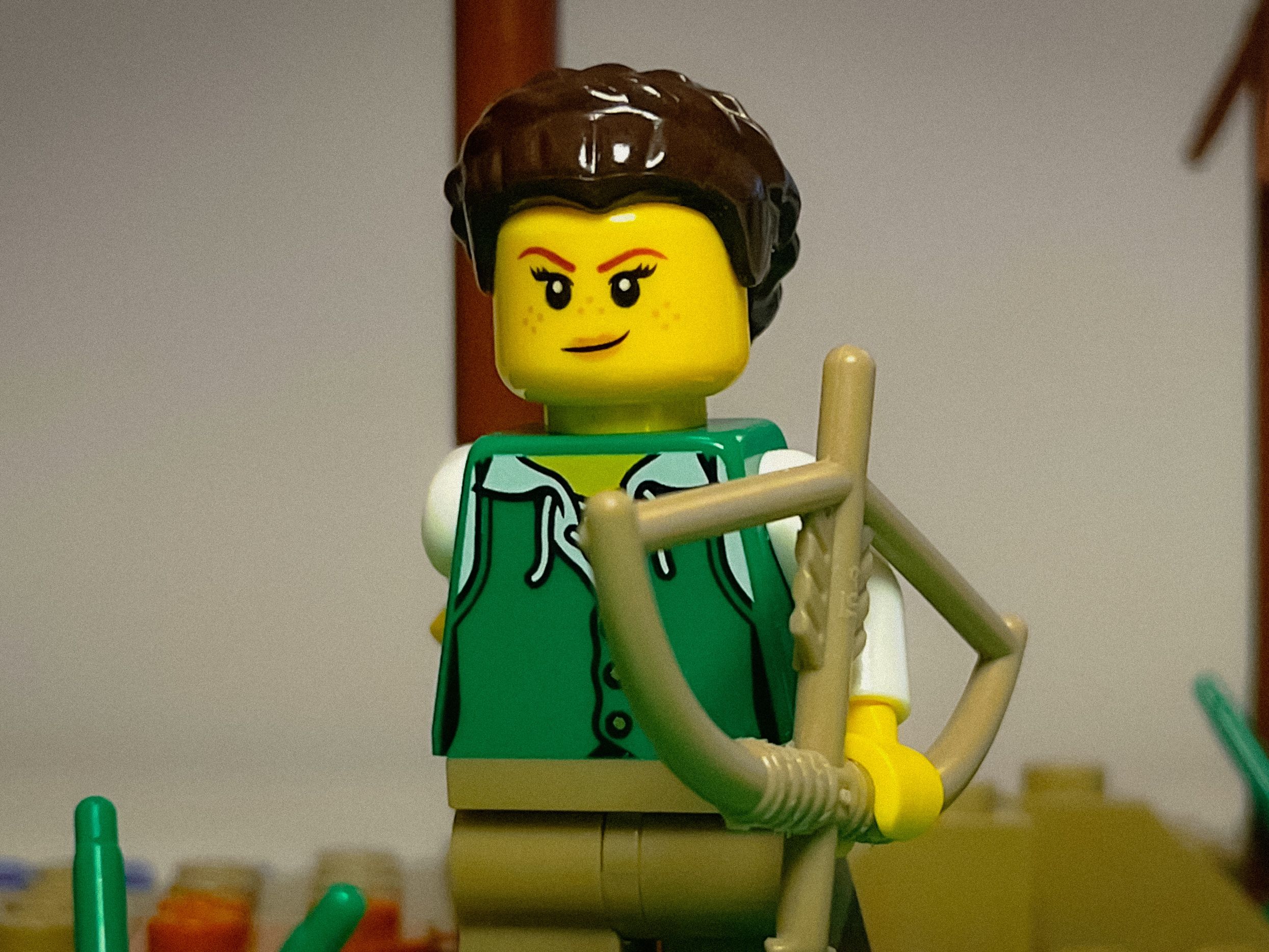 A brick-built scene by @veroniquetoys, from the world Medieval/Fantasy/Castle