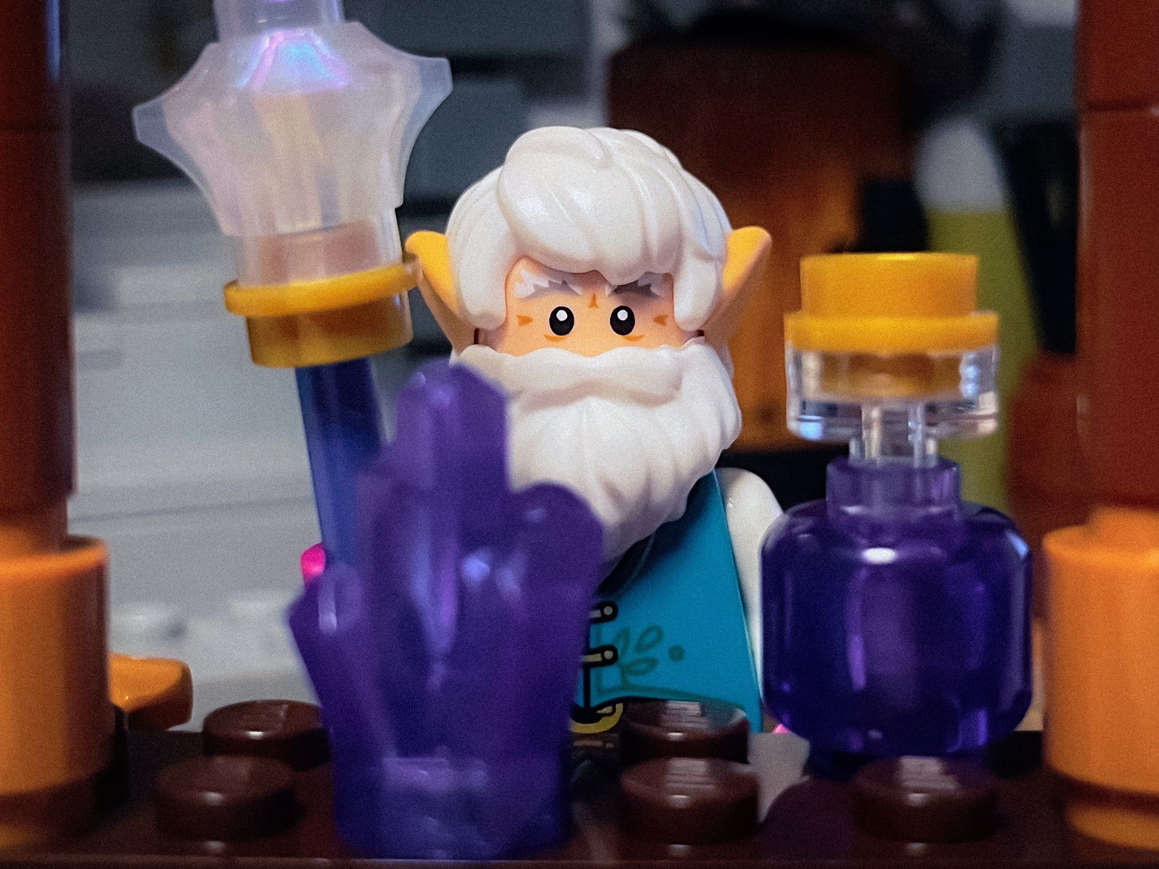 A brick-built scene by @veroniquetoys, from the world Dungeons And Dragons