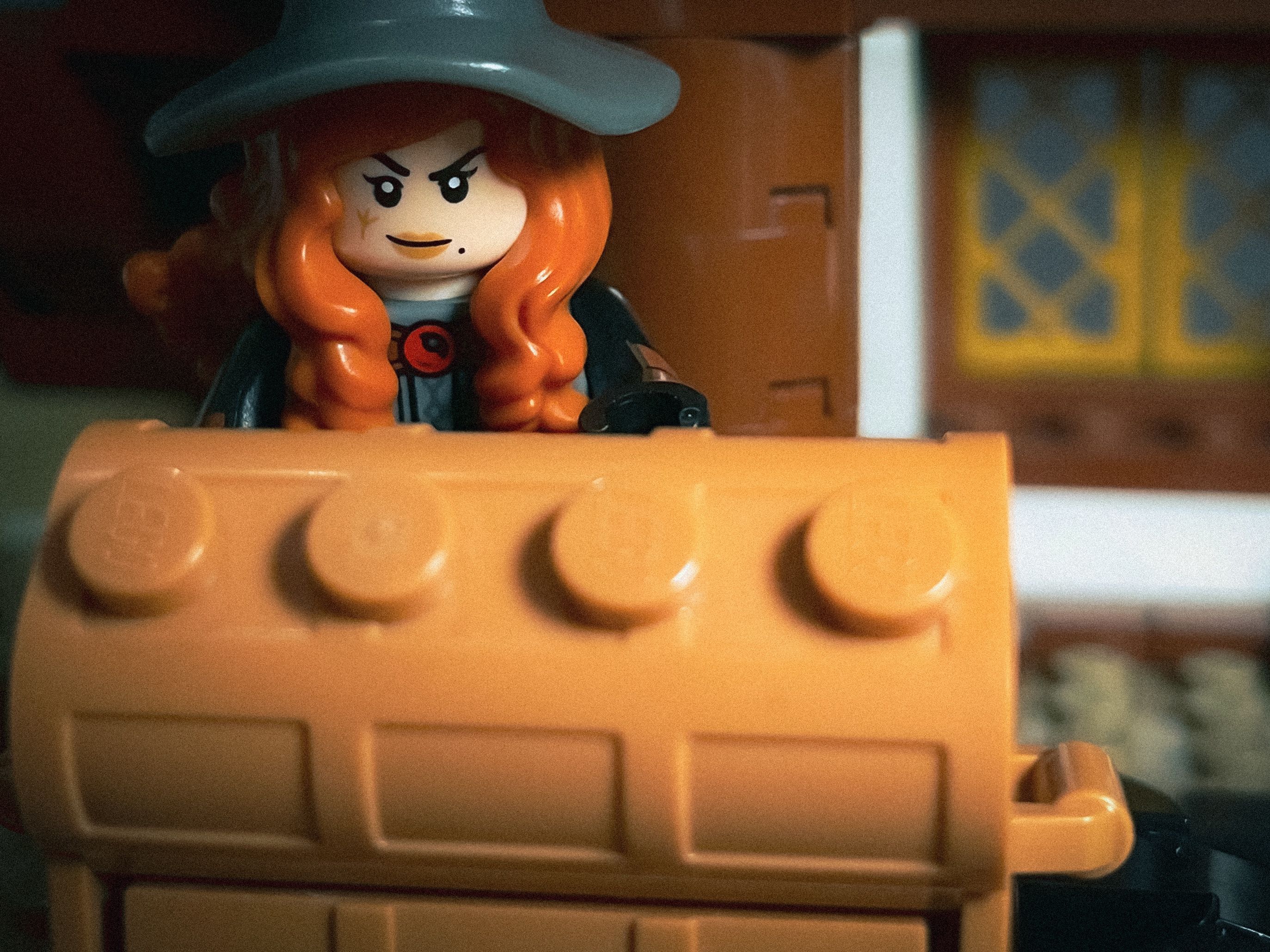 A brick-built scene by @veroniquetoys, from the world Dungeons And Dragons