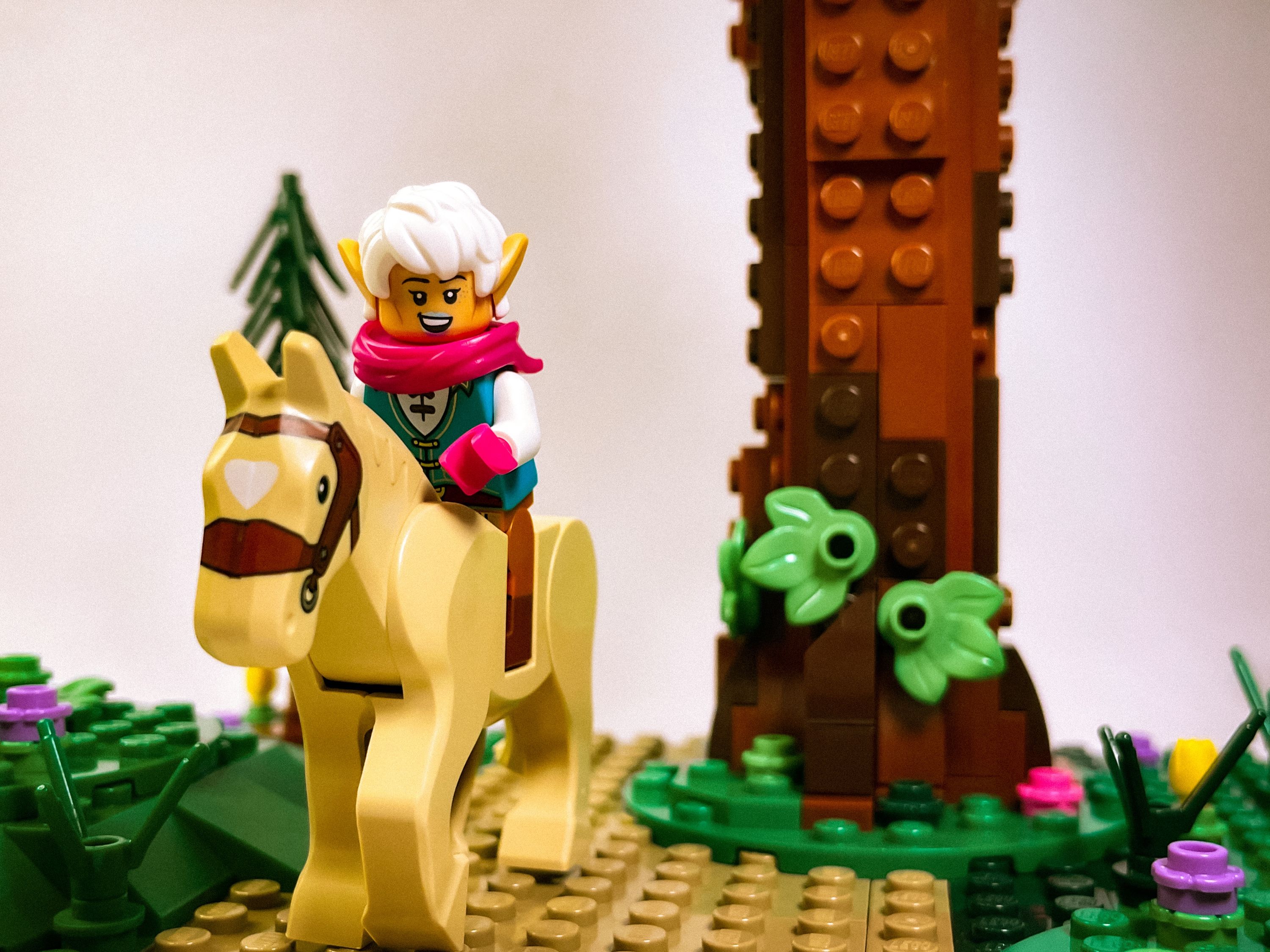 A brick-built scene by @veroniquetoys, from the world Dungeons And Dragons