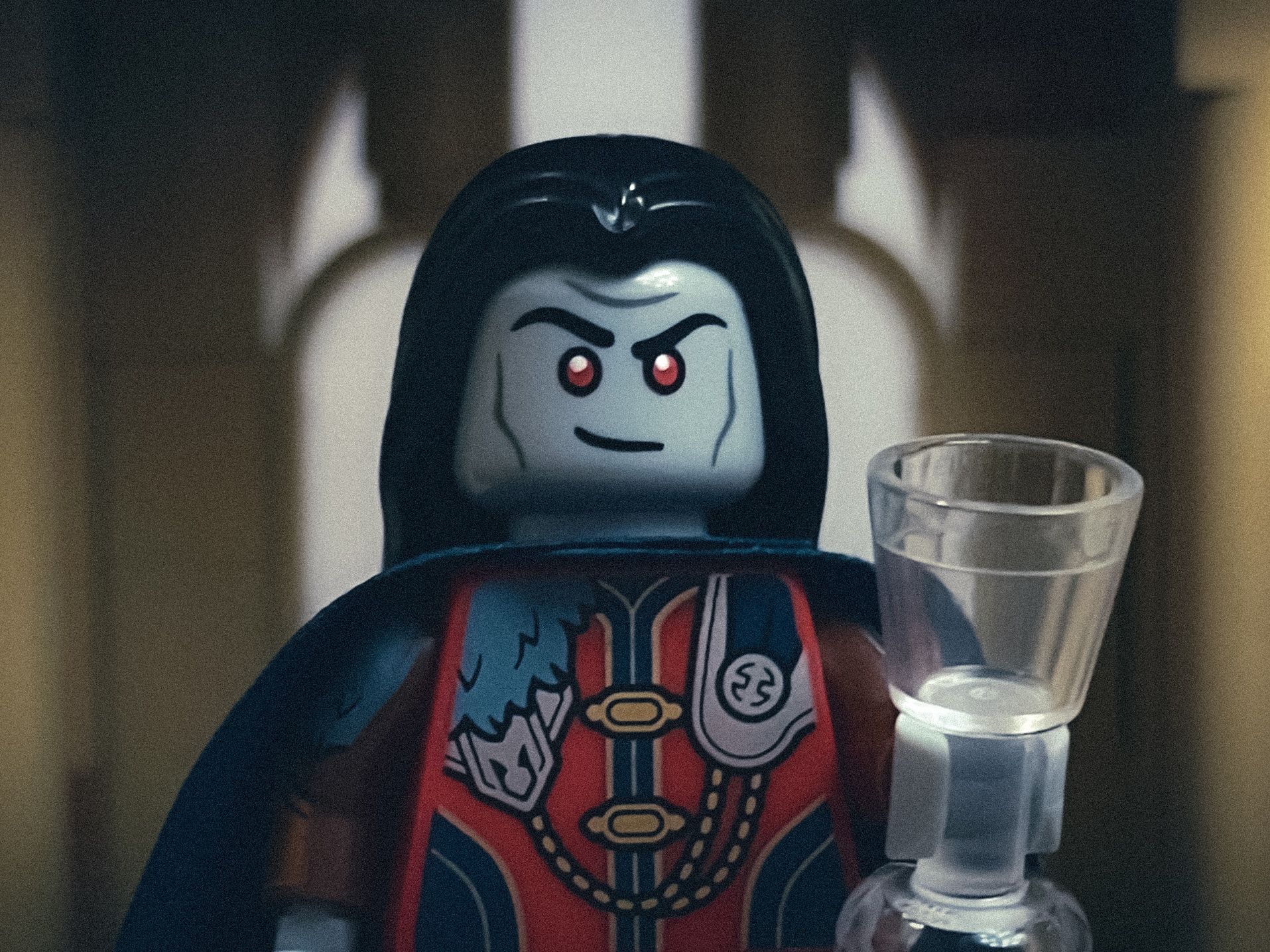 A brick-built scene by @veroniquetoys, from the world Dungeons And Dragons