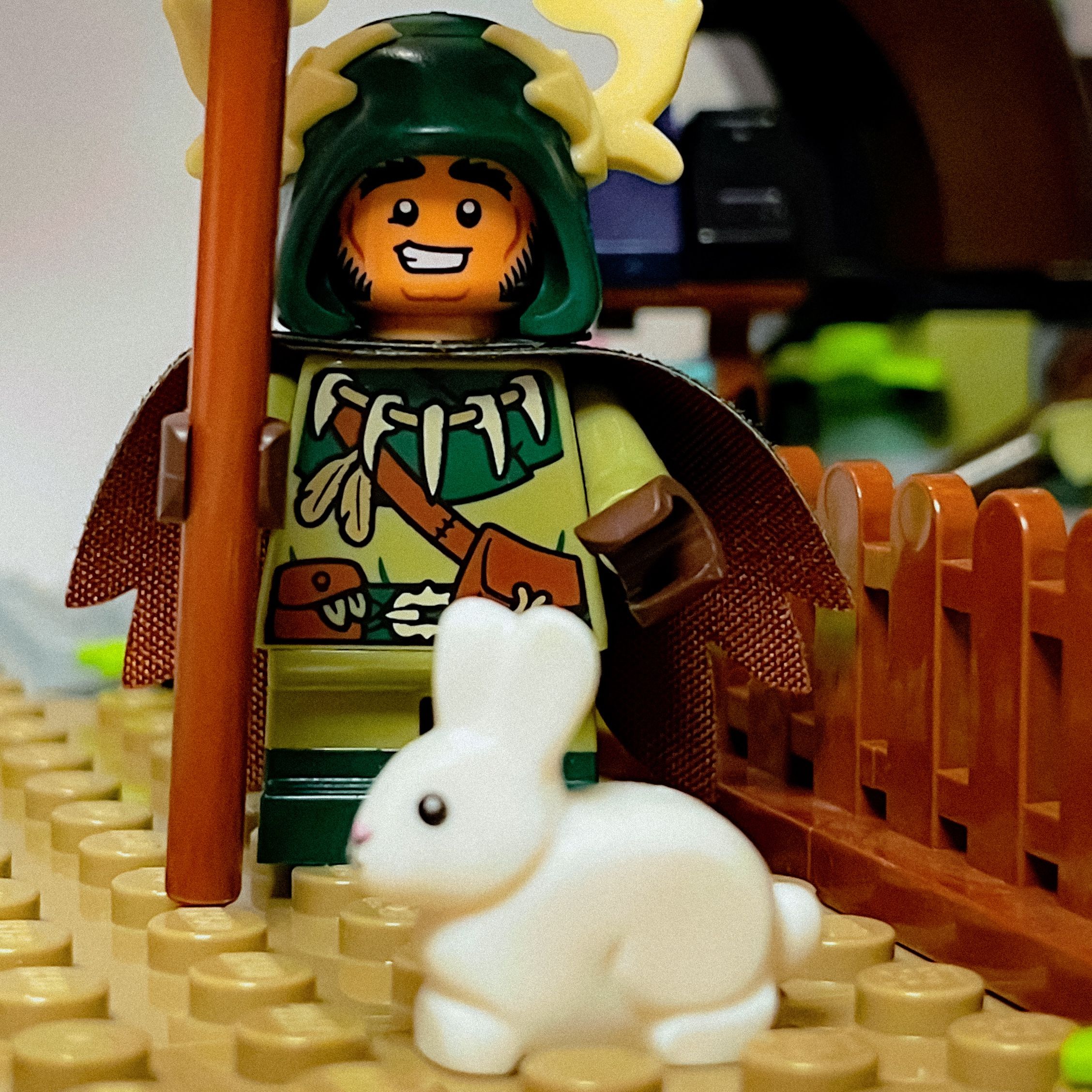 A brick-built scene by @veroniquetoys, from the world Dungeons And Dragons