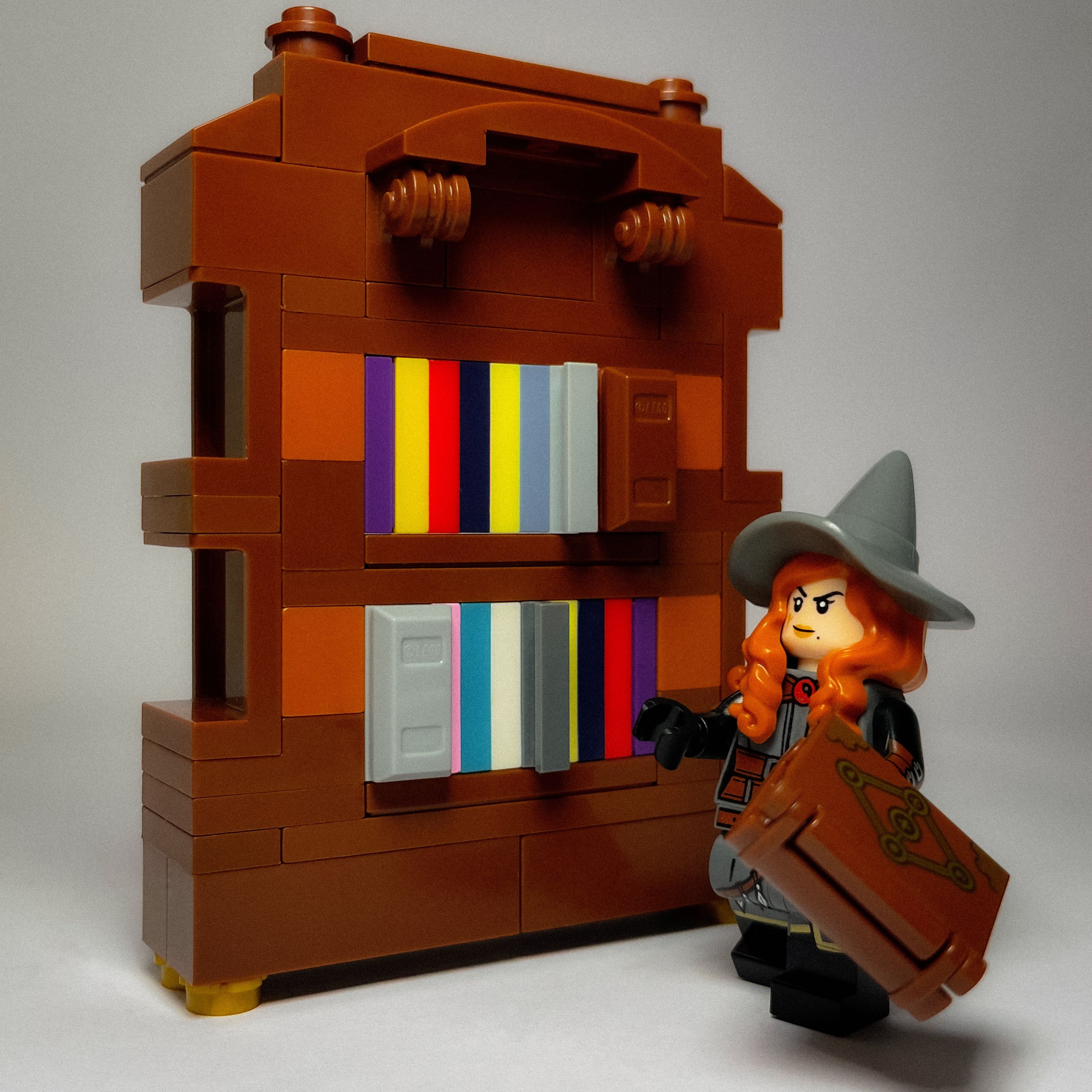 A brick-built scene by @veroniquetoys, from the world Dungeons And Dragons