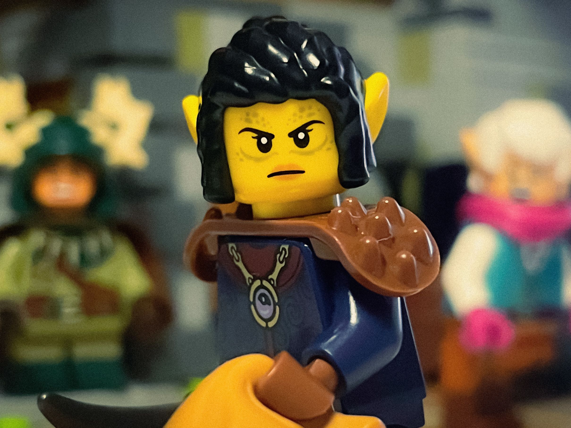 A brick-built scene by @veroniquetoys, from the world Dungeons And Dragons