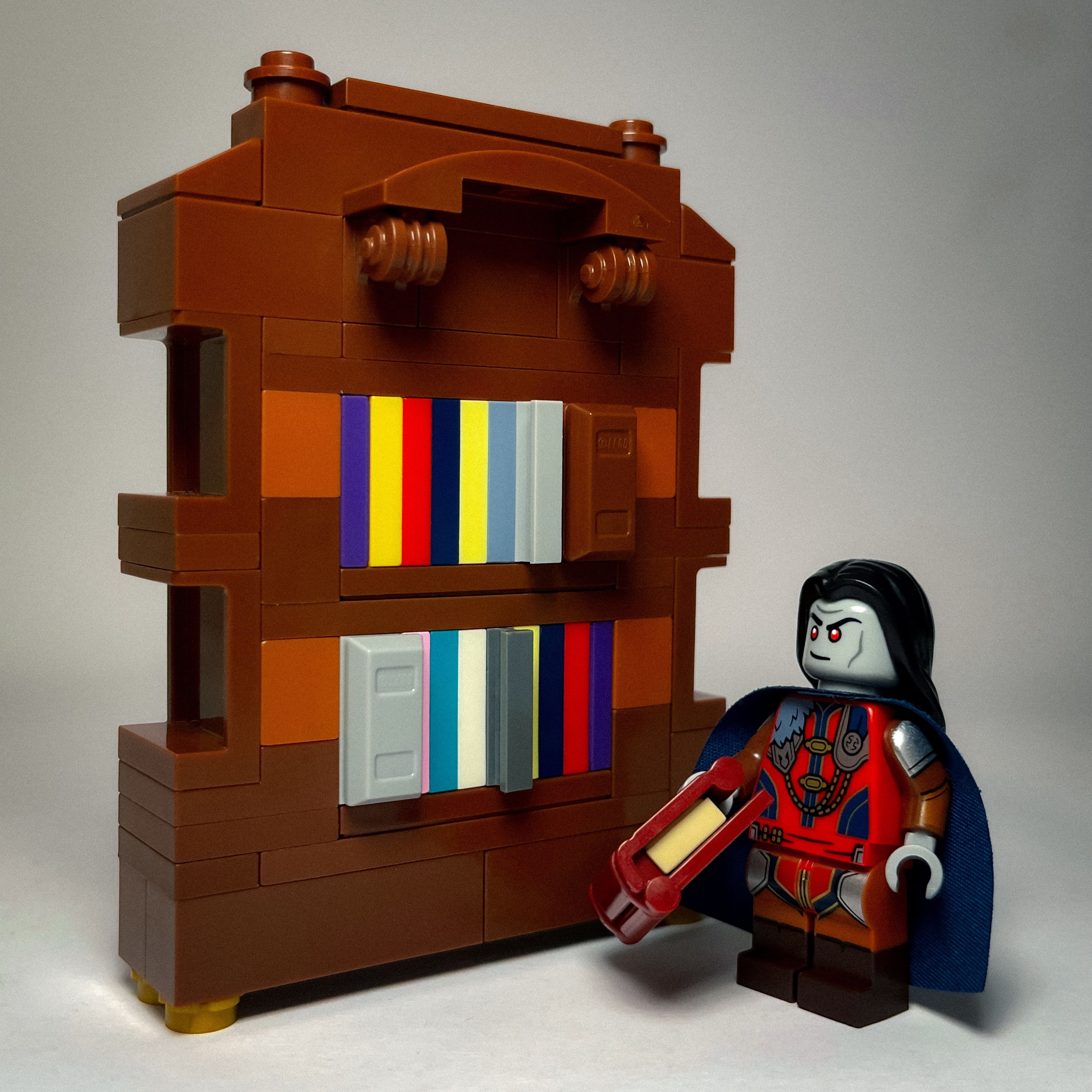 A brick-built scene by @veroniquetoys, from the world Dungeons And Dragons