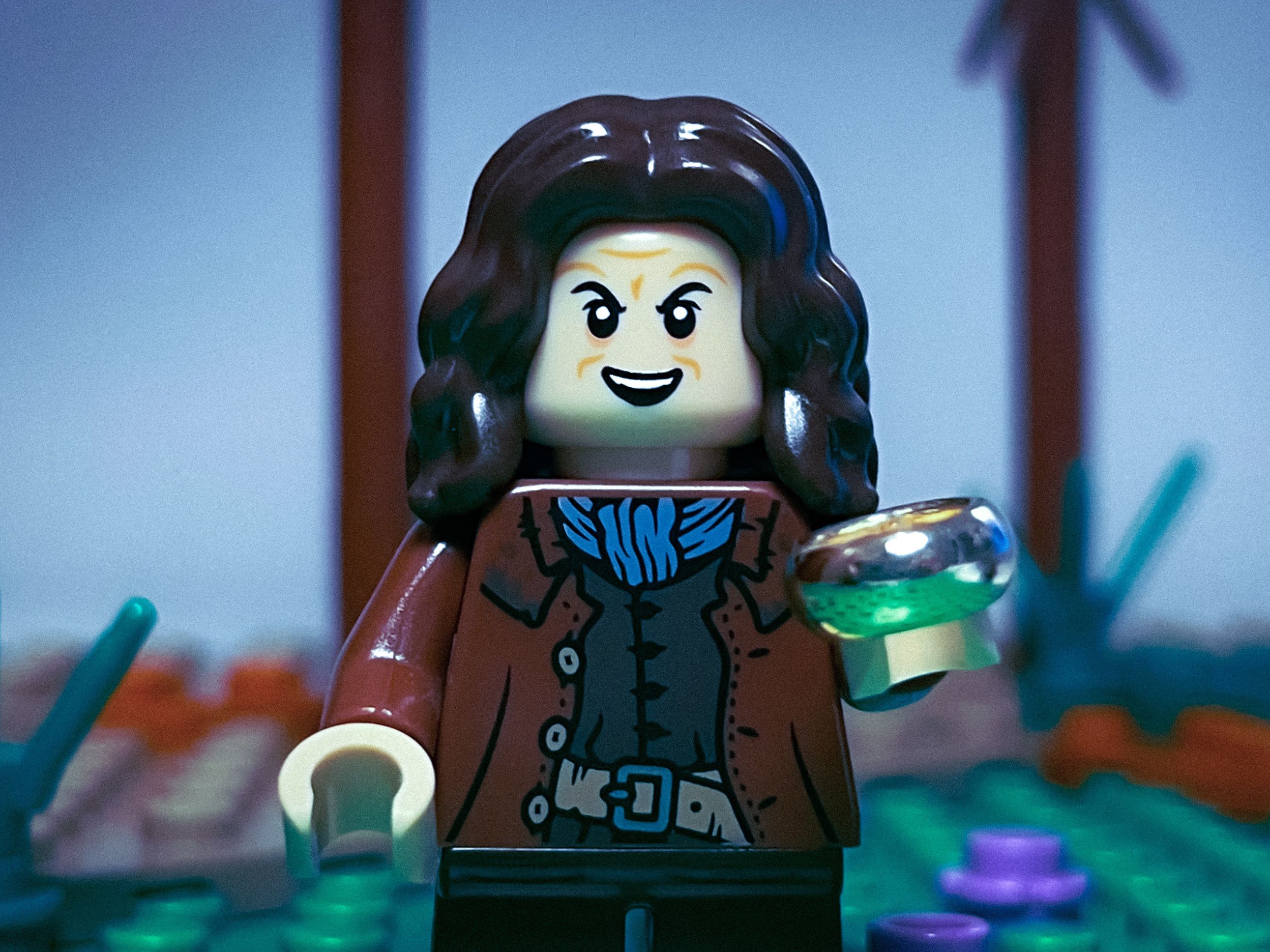 My precious… — a brick-built scene by @veroniquetoys, from the world The Hobbit/The LOTR