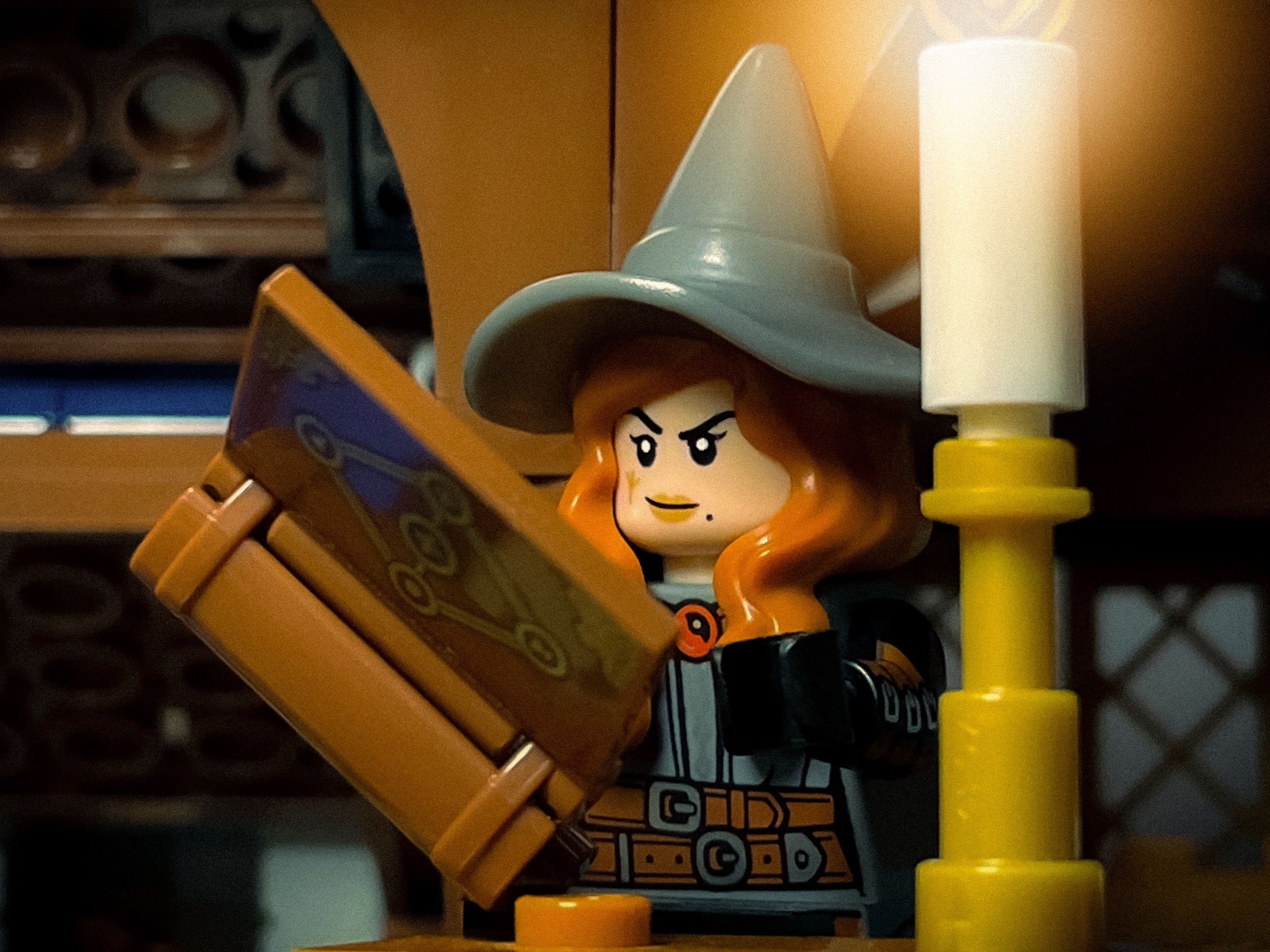 A brick-built scene by @veroniquetoys, from the world Dungeons And Dragons