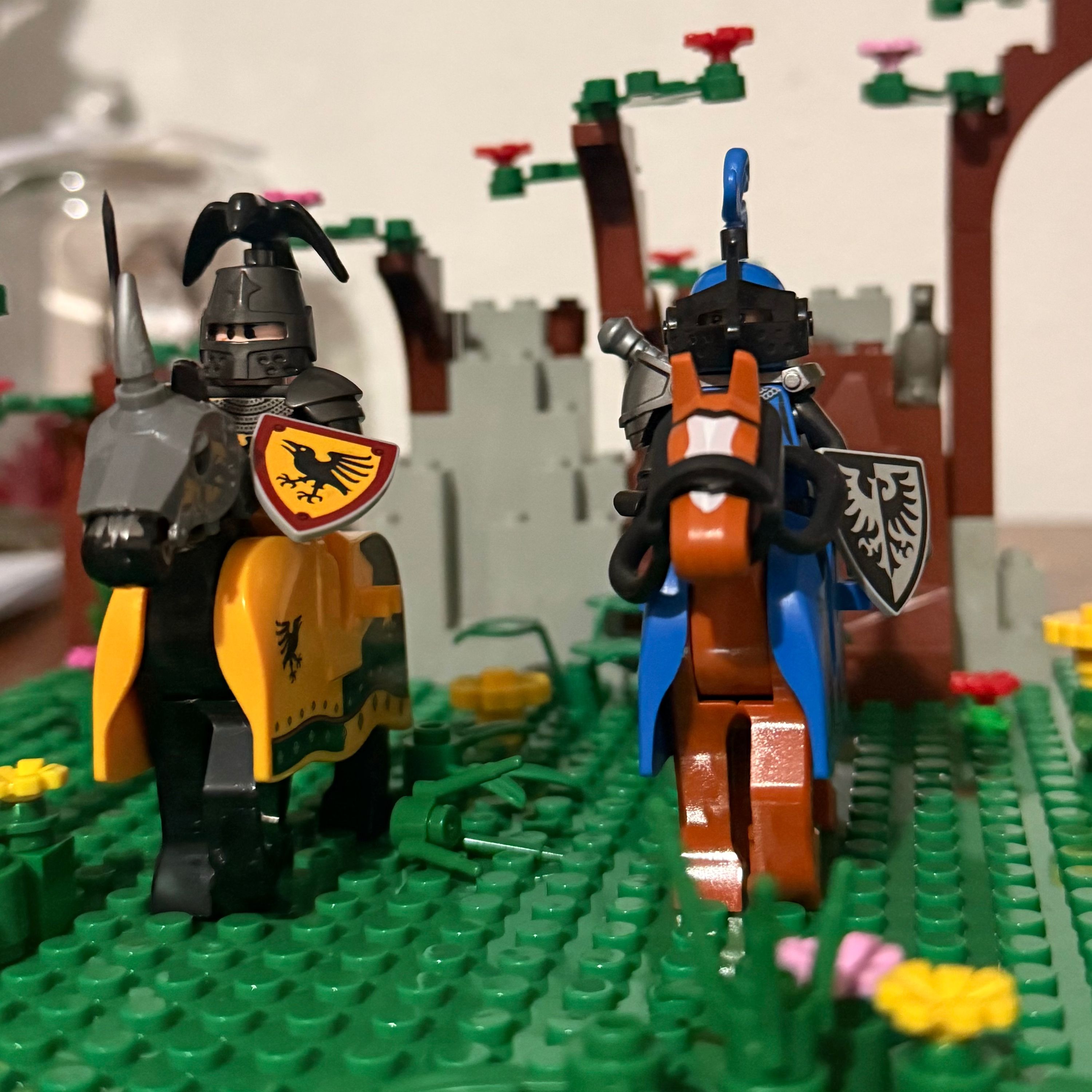 A brick-built scene by @aoesparza2025, from the world Bad 🐺 Wolves