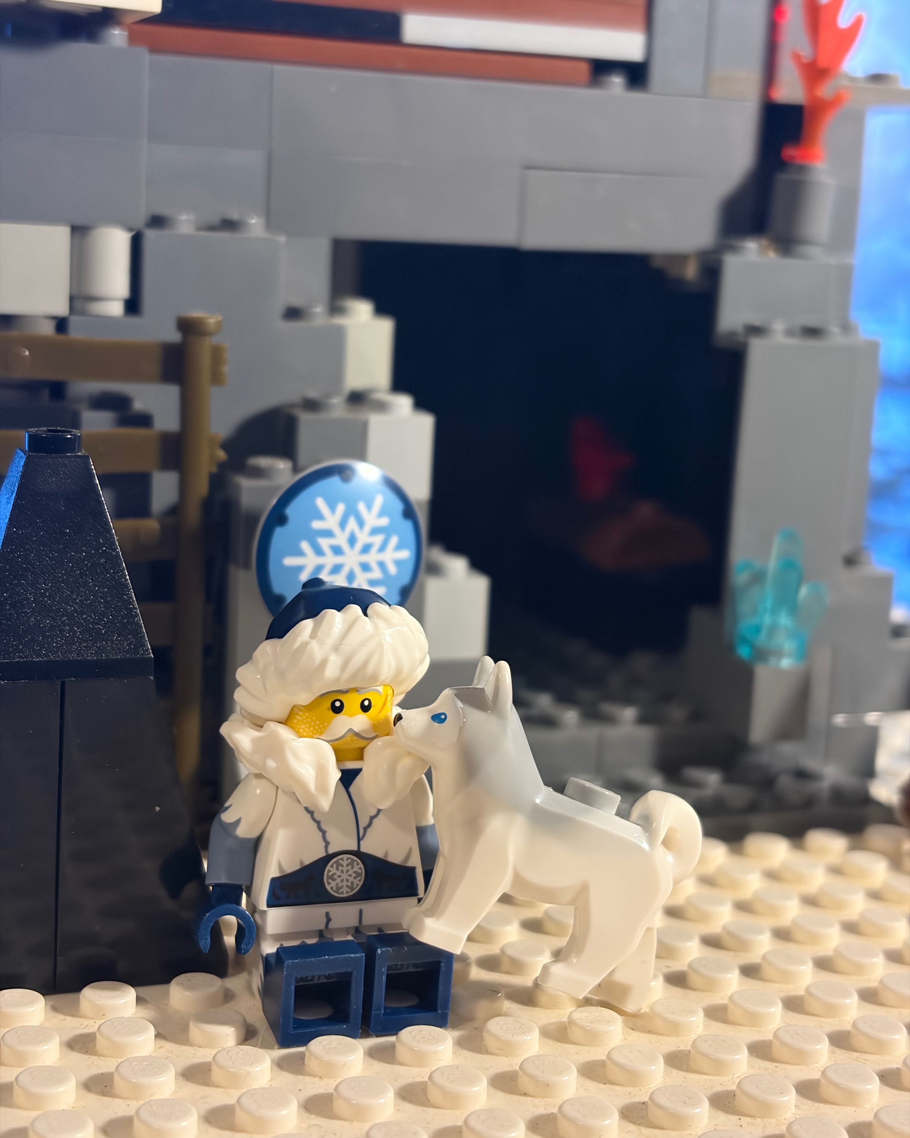 A man’s best friend — a brick-built scene by @theislandsaga, from the world The Island Saga. A story.