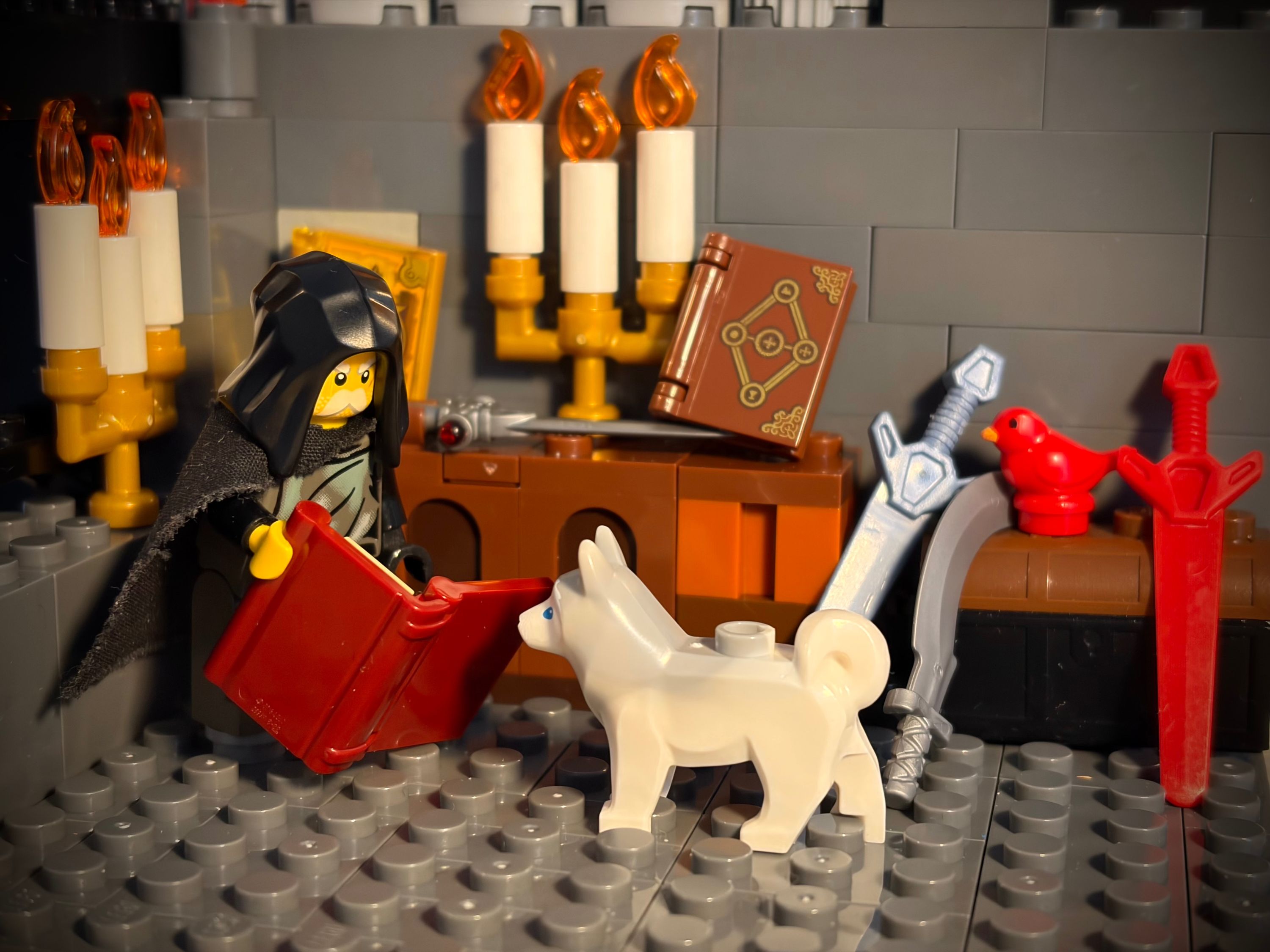 Roy Winterbornes quarters. — a brick-built scene by @theislandsaga, from the world The Island Saga. A story.