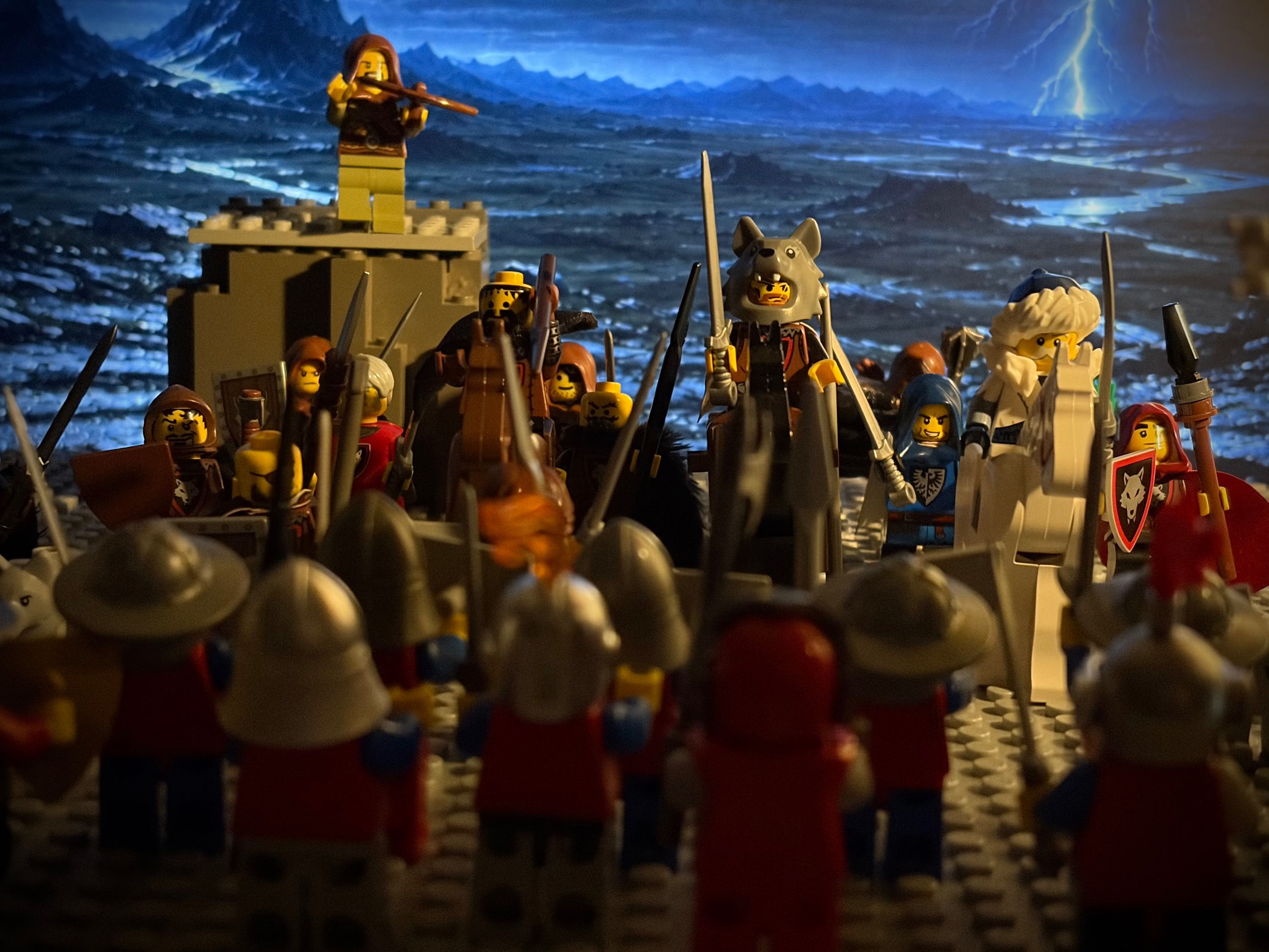 War. War never changes. — a brick-built scene by @theislandsaga, from the world The Island Saga. A story.