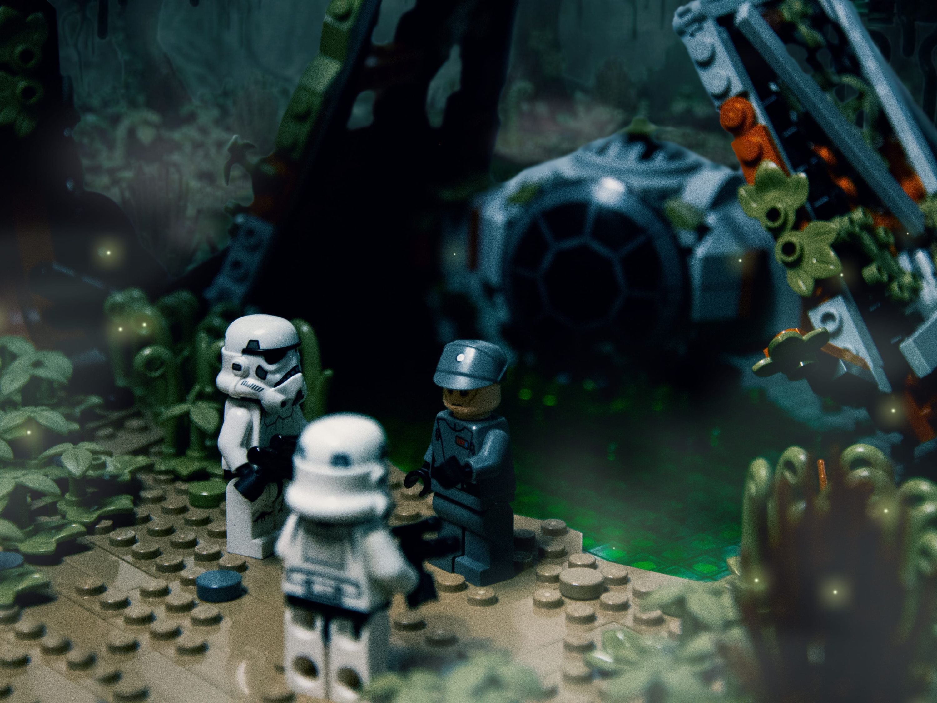 "Secure the perimeter. Extract the flight logs. I want to know what happened to him" – Commander — a brick-built scene by…