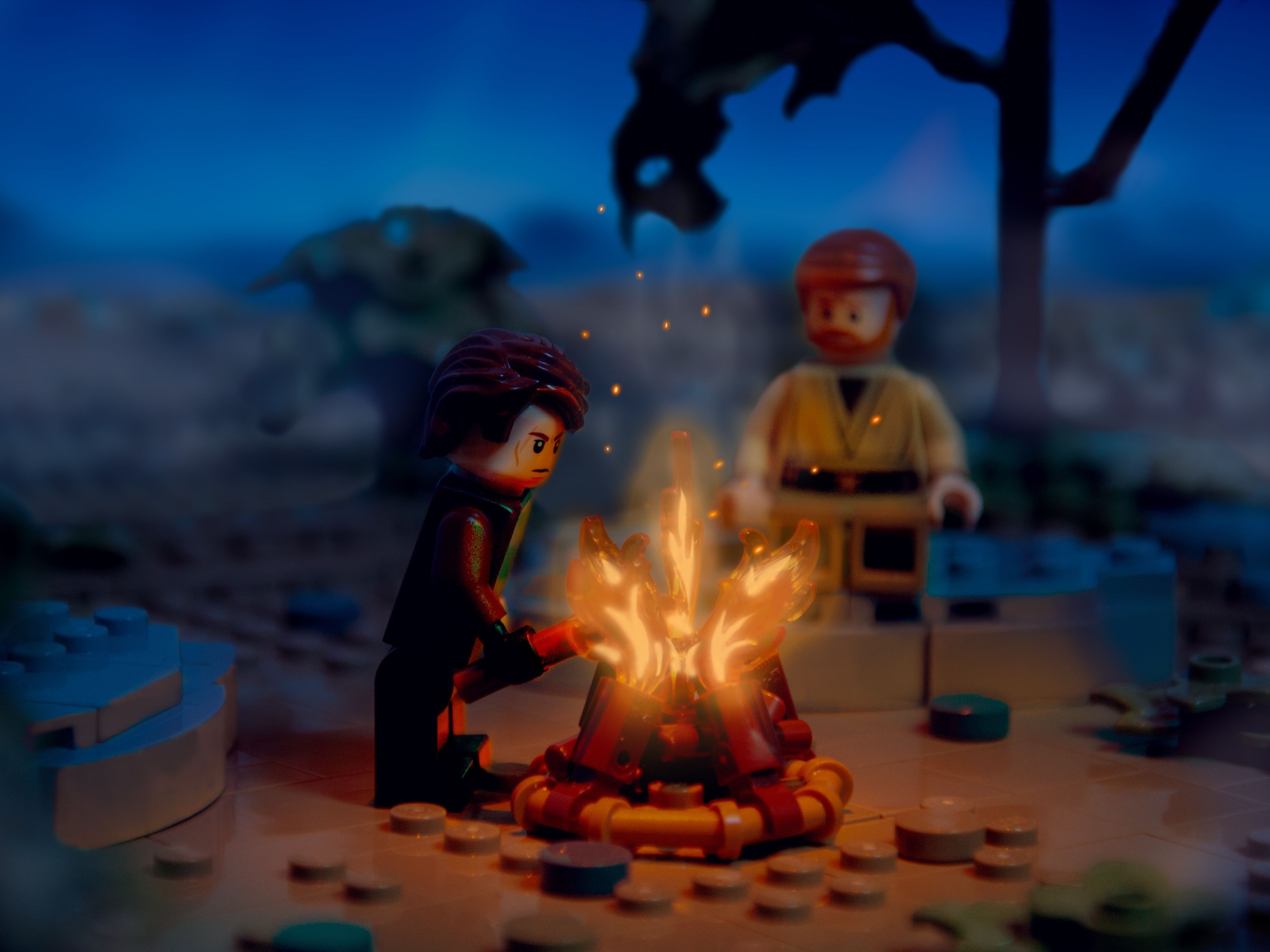 “Anakin, dwelling on Ahsoka’s decision won’t bring her back.” — Obi-Wan 
“I miss her, okay? Is that what you wanted me to…