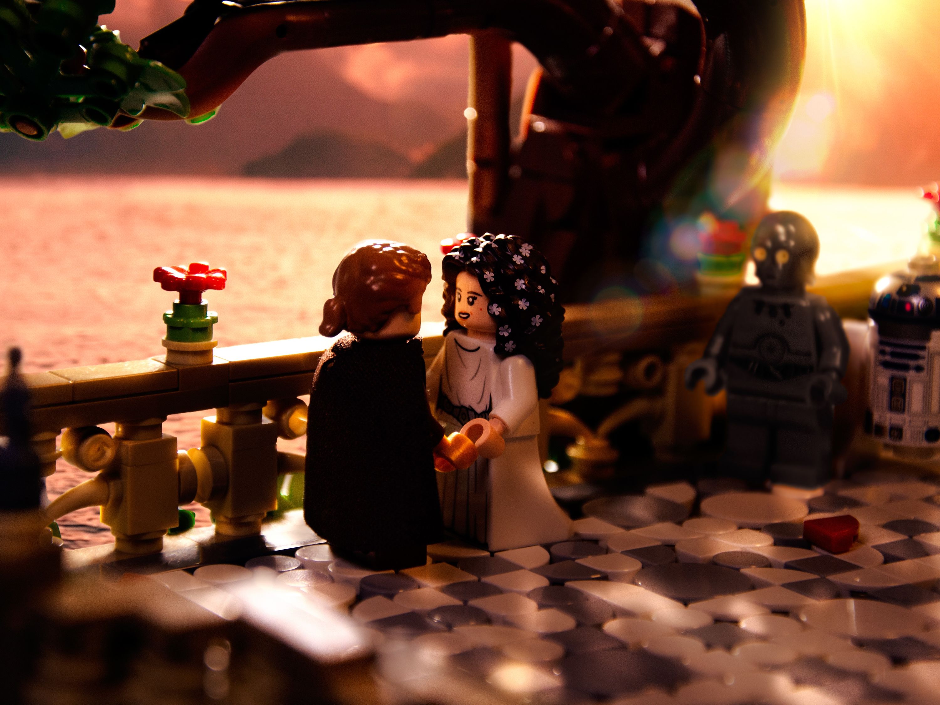A brick-built scene by @sw_lab, from the world ⭐️ A Galaxy Far, Far Away