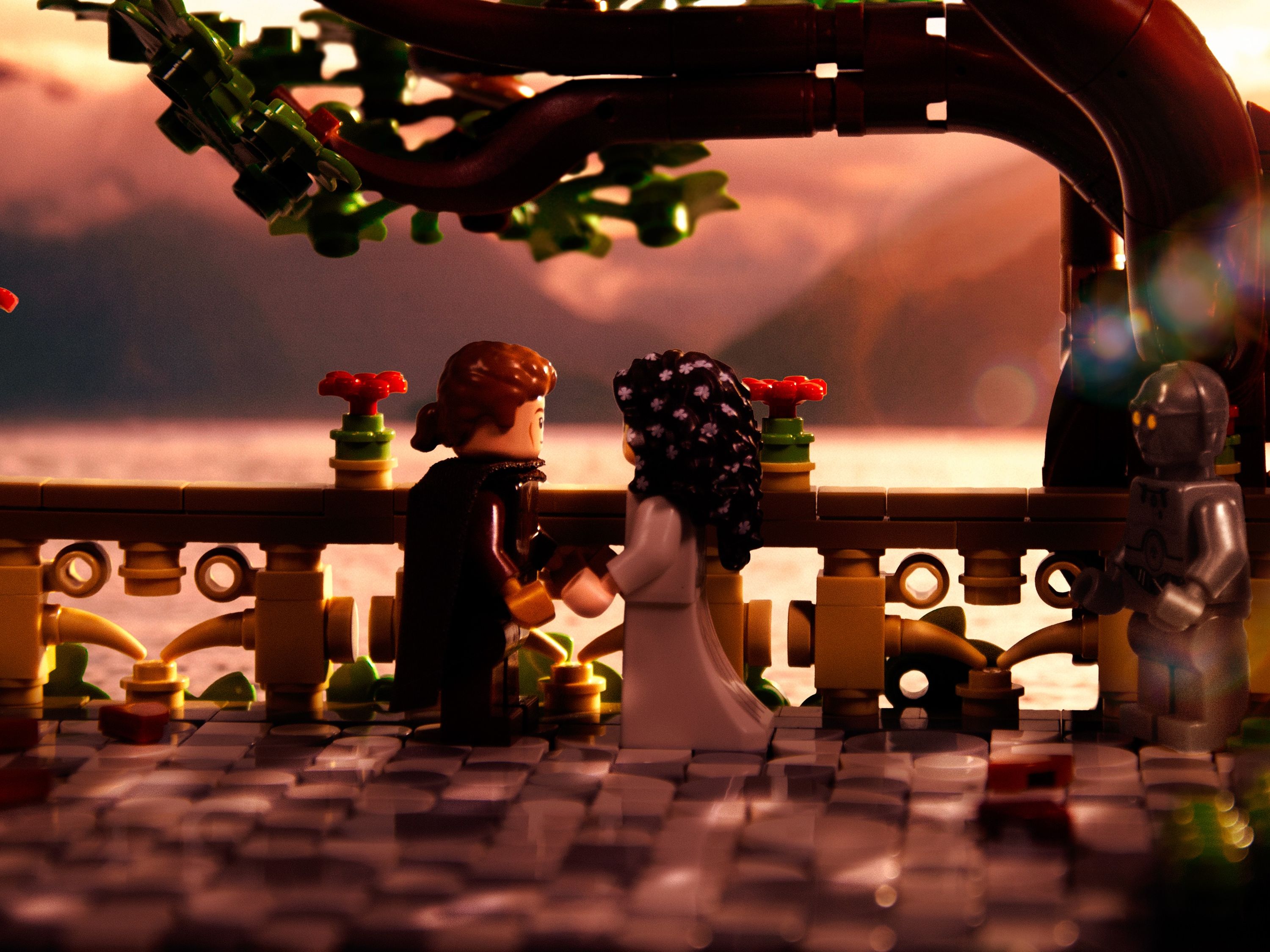 ❤️ 💍 💫 — a brick-built scene by @sw_lab, from the world ⭐️ A Galaxy Far, Far Away