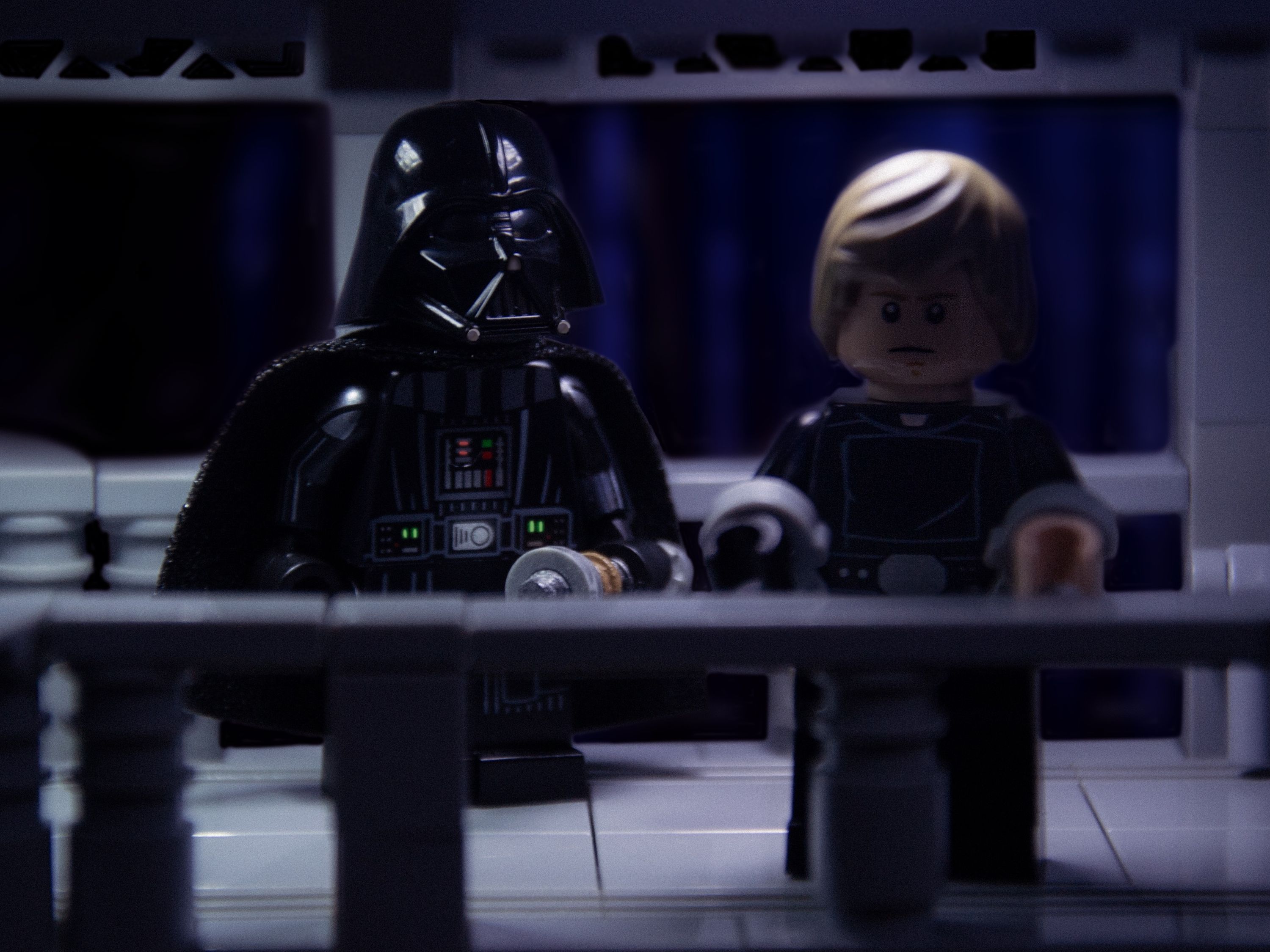 "I know there is good in you. The Emperor hasn't driven it from you fully. That is why you couldn't destroy me. That's why…