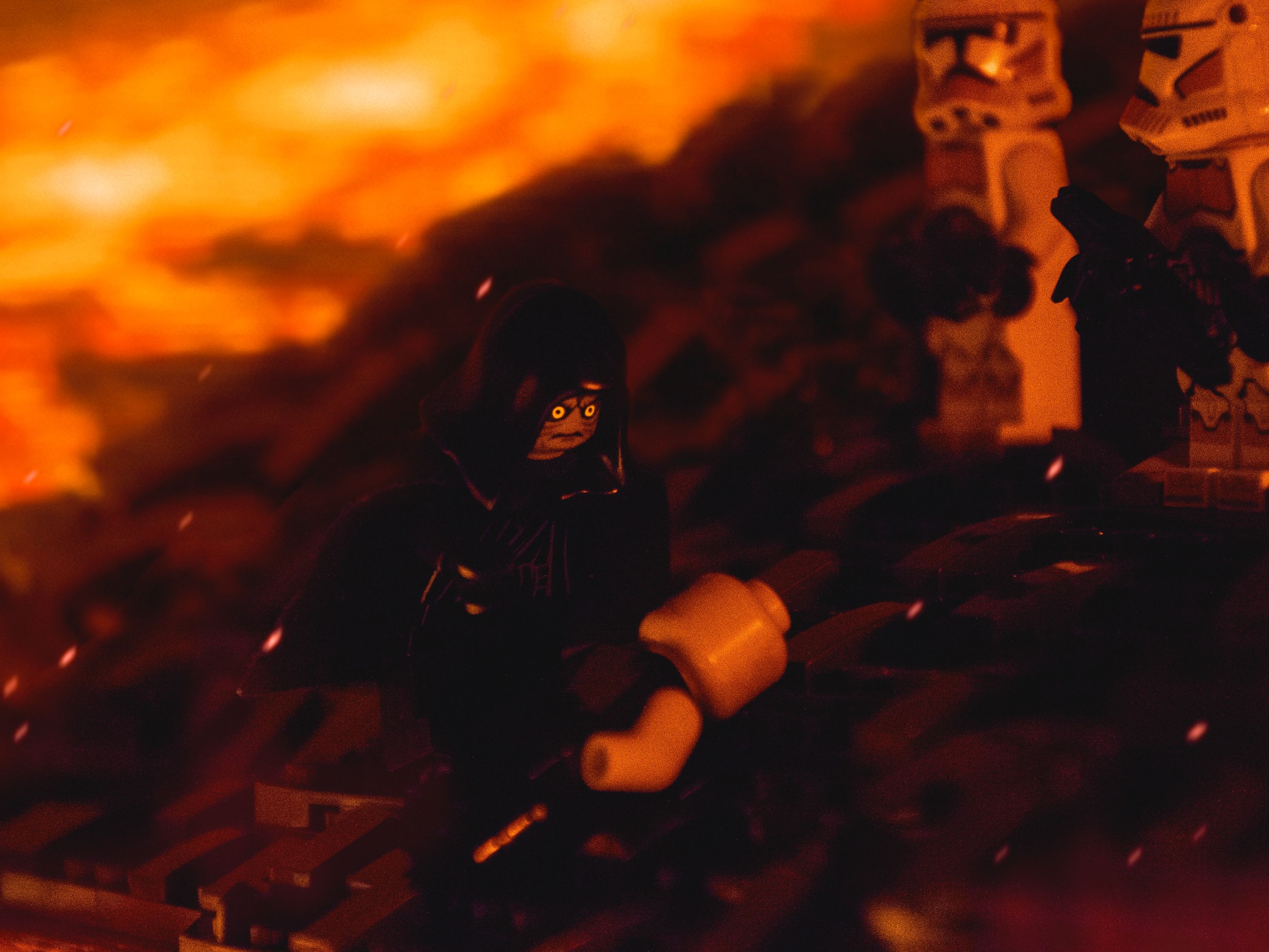 There he is. He's still alive. — a brick-built scene by @sw_lab, from the world ⭐️ A Galaxy Far, Far Away