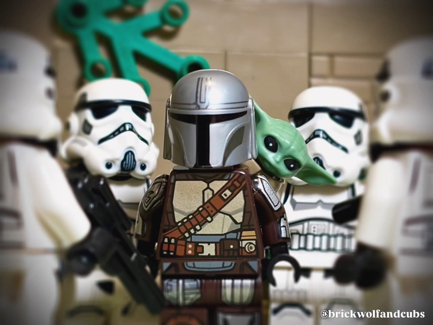 Sorry stormtroopers... — a brick-built scene by @brickwolfandcubs, from the world STAR WARS