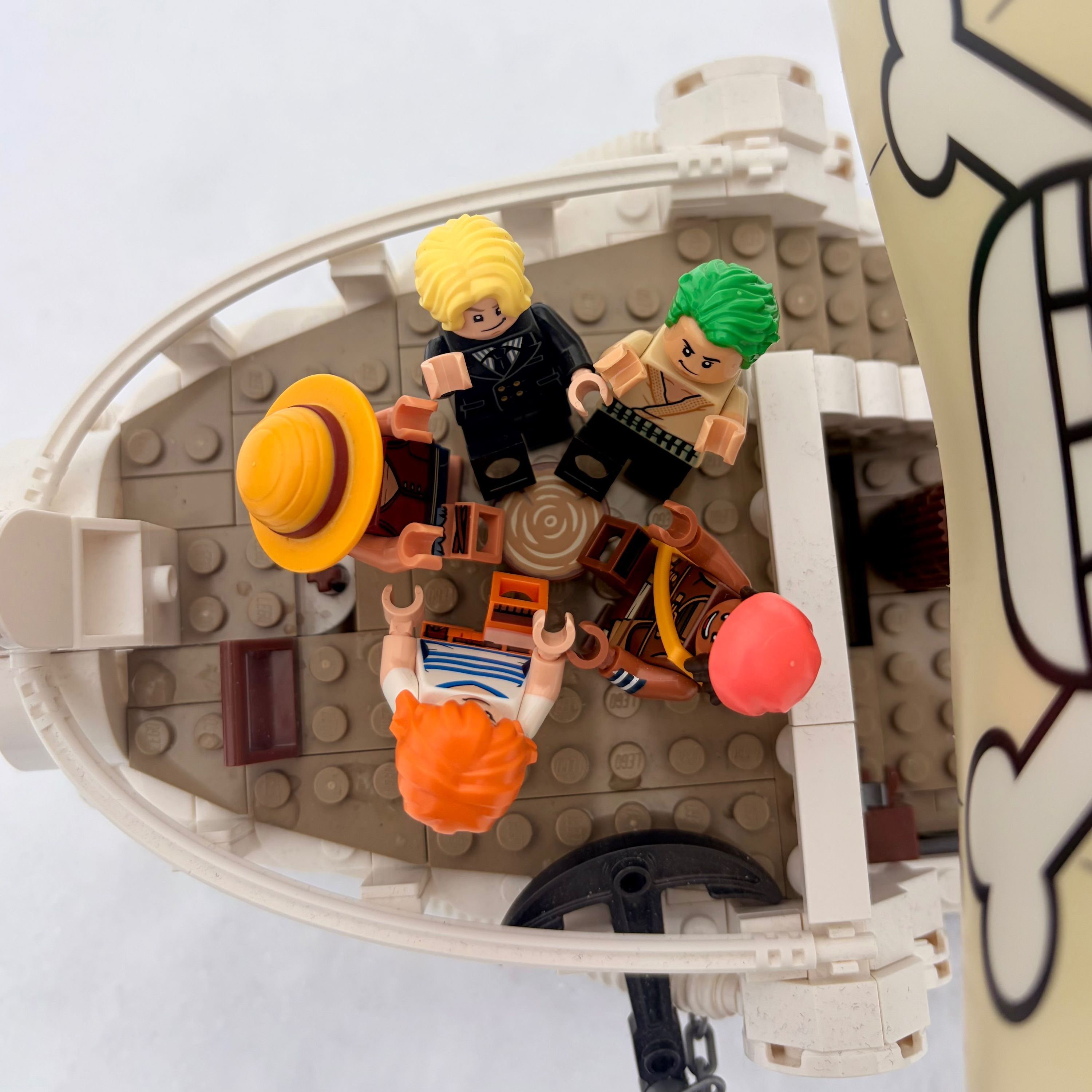 The Straw Hat Crew — a brick-built scene by @jacksonschimpf, from the world One Peice