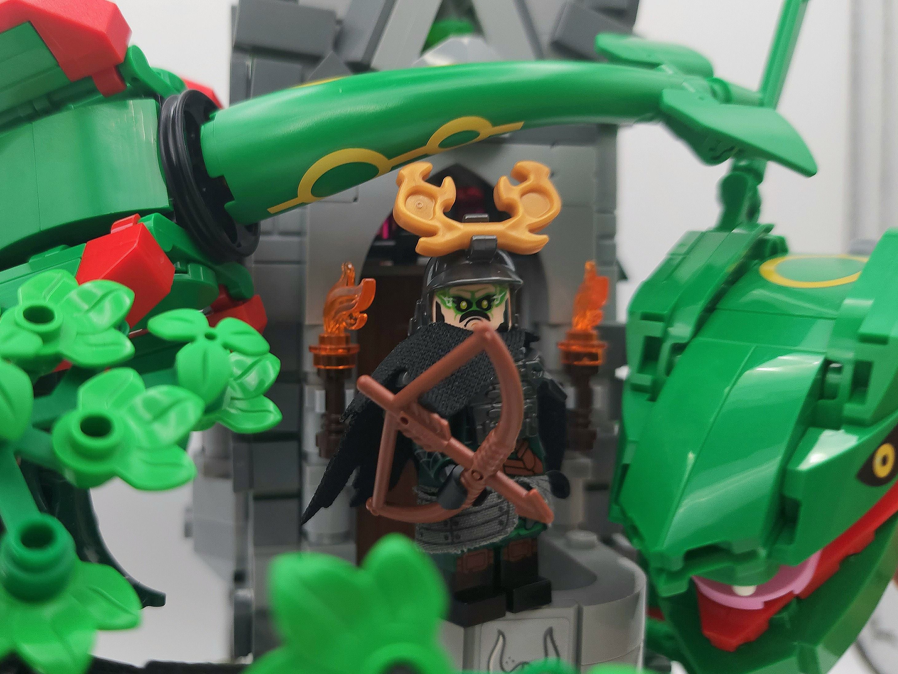 "Dragon Tamer" — a brick-built scene by @brickyric, from the world Random Pics