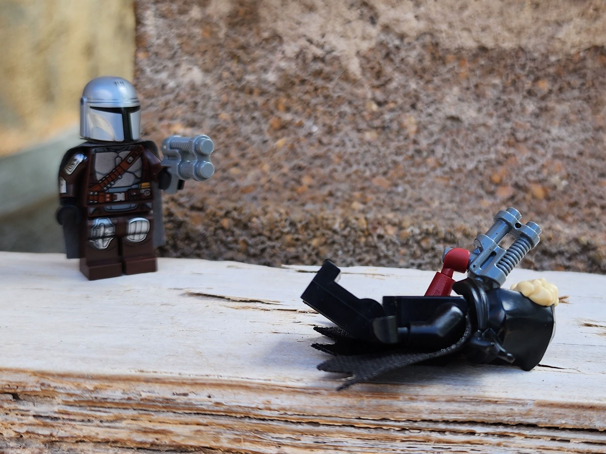 "Lesson Four: Master Mandalore"

BANG!

Ronin: Owwwwwwwww! — a brick-built scene by @brickyric, from the world Ronin's…