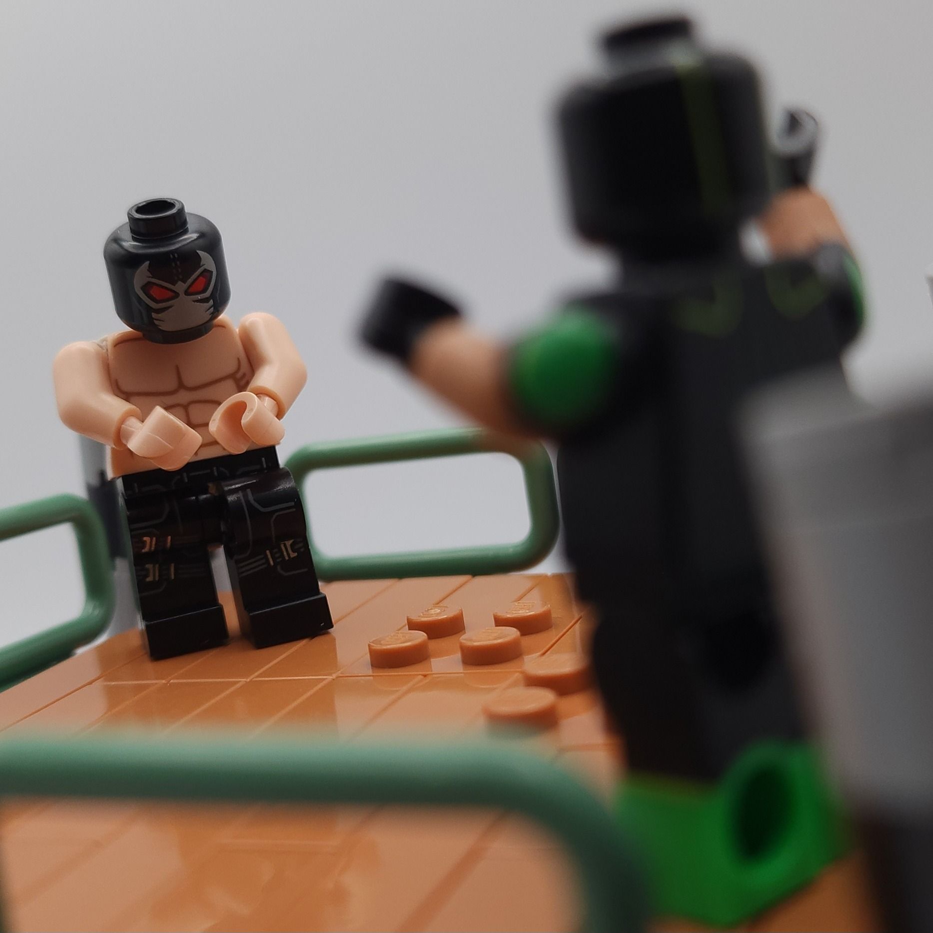 "Lucha Libre"

Bane vs. The Green Marihuano in a lucha match in Santa Prisca prison. The inmates have to entertain…