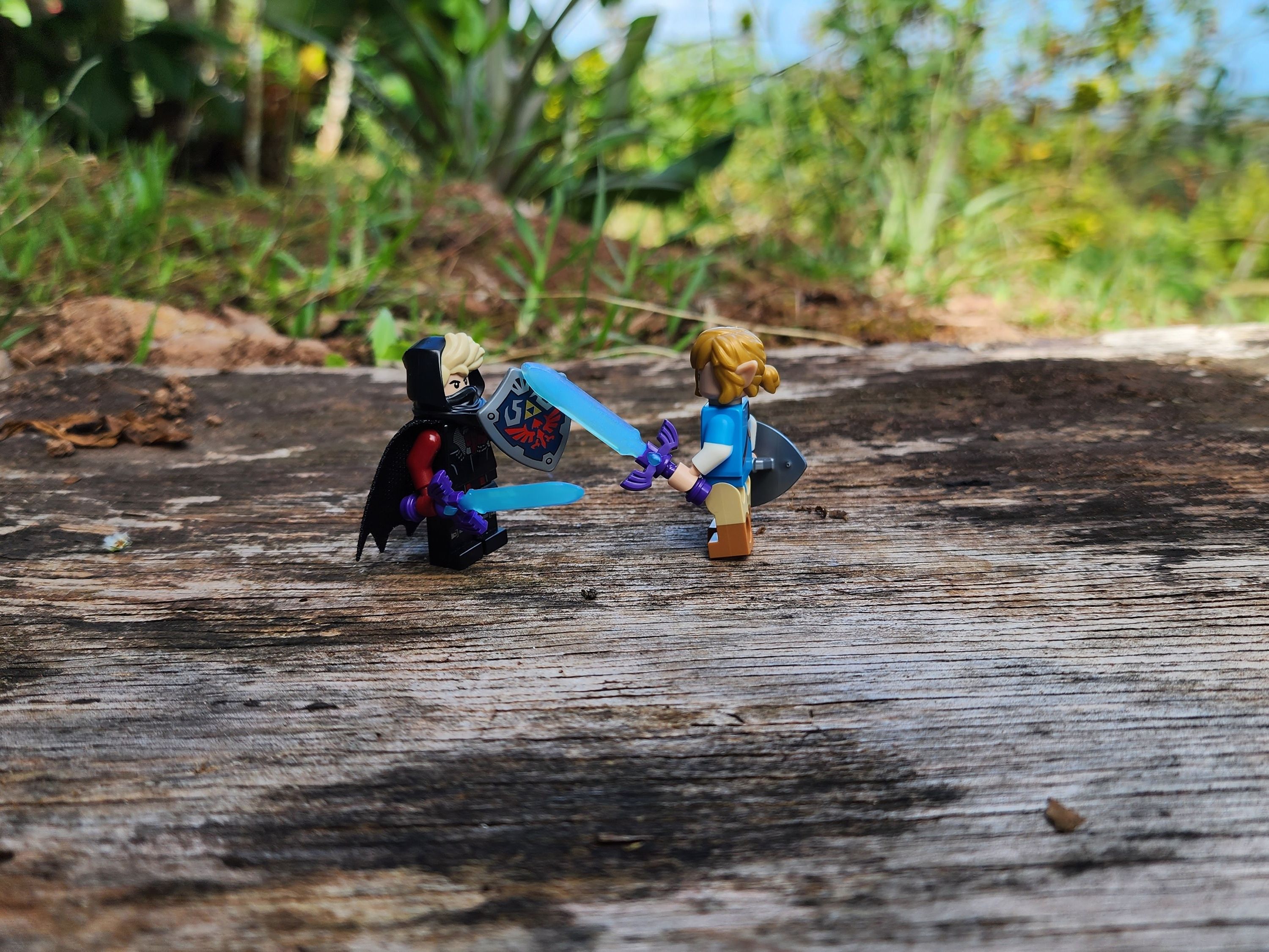 "Lesson Three: (Sword)Master Link"

(Sword noises) — a brick-built scene by @brickyric, from the world Ronin's Adventures