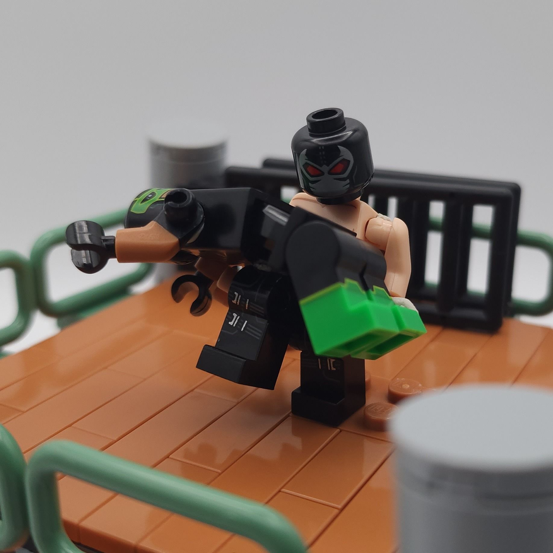 "Backbreaker" — a brick-built scene by @brickyric, from the world Random Pics