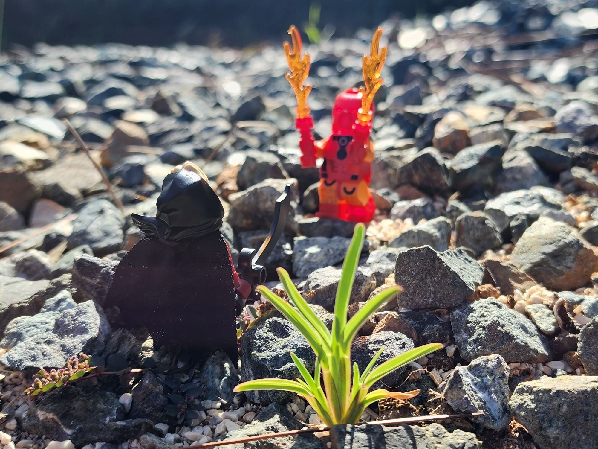 "Final Battle" — a brick-built scene by @brickyric, from the world Ronin's Adventures