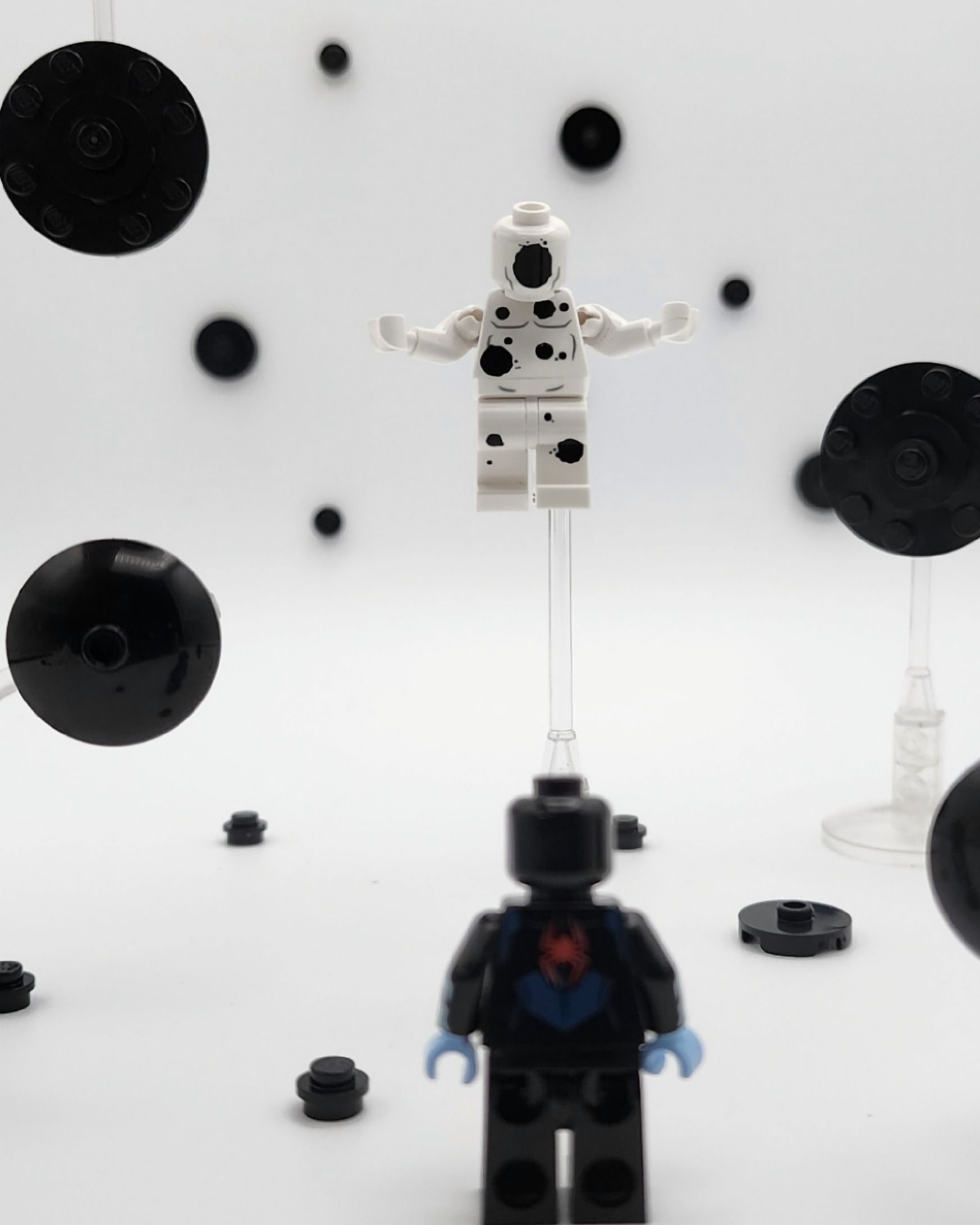 Miles vs Spot part 1 — a brick-built scene by @brickyric, from the world Heroes & Villains