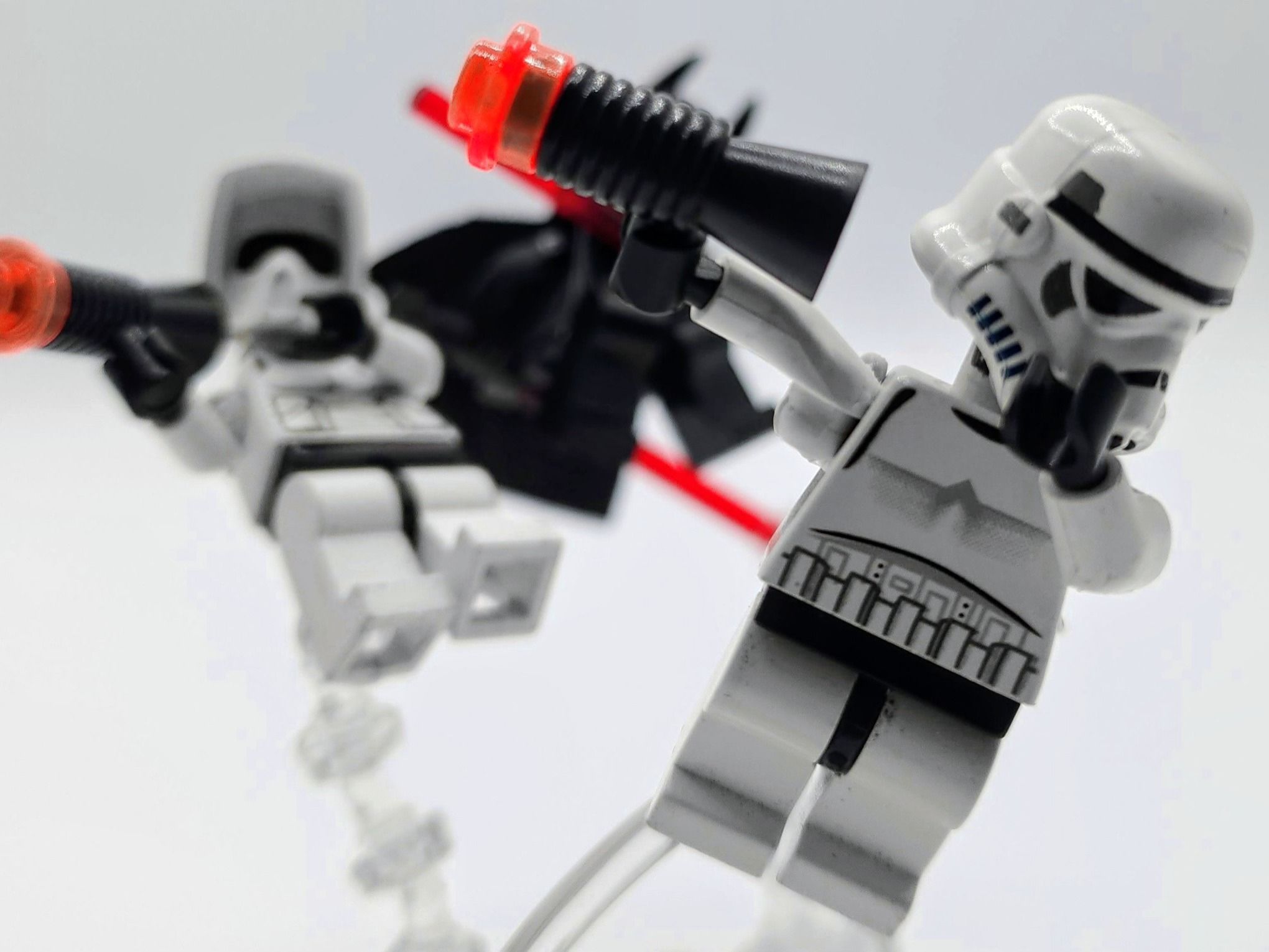 Posing — a brick-built scene by @brickyric, from the world Heroes & Villains