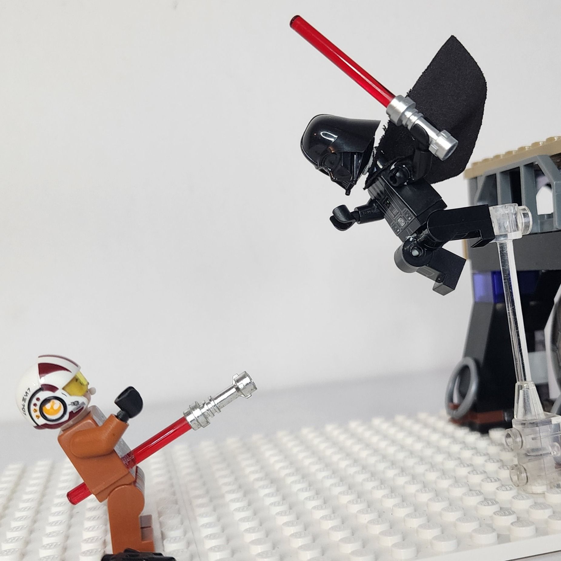 "Death to the rebel scum" Pt.4 — a brick-built scene by @brickyric, from the world Heroes & Villains