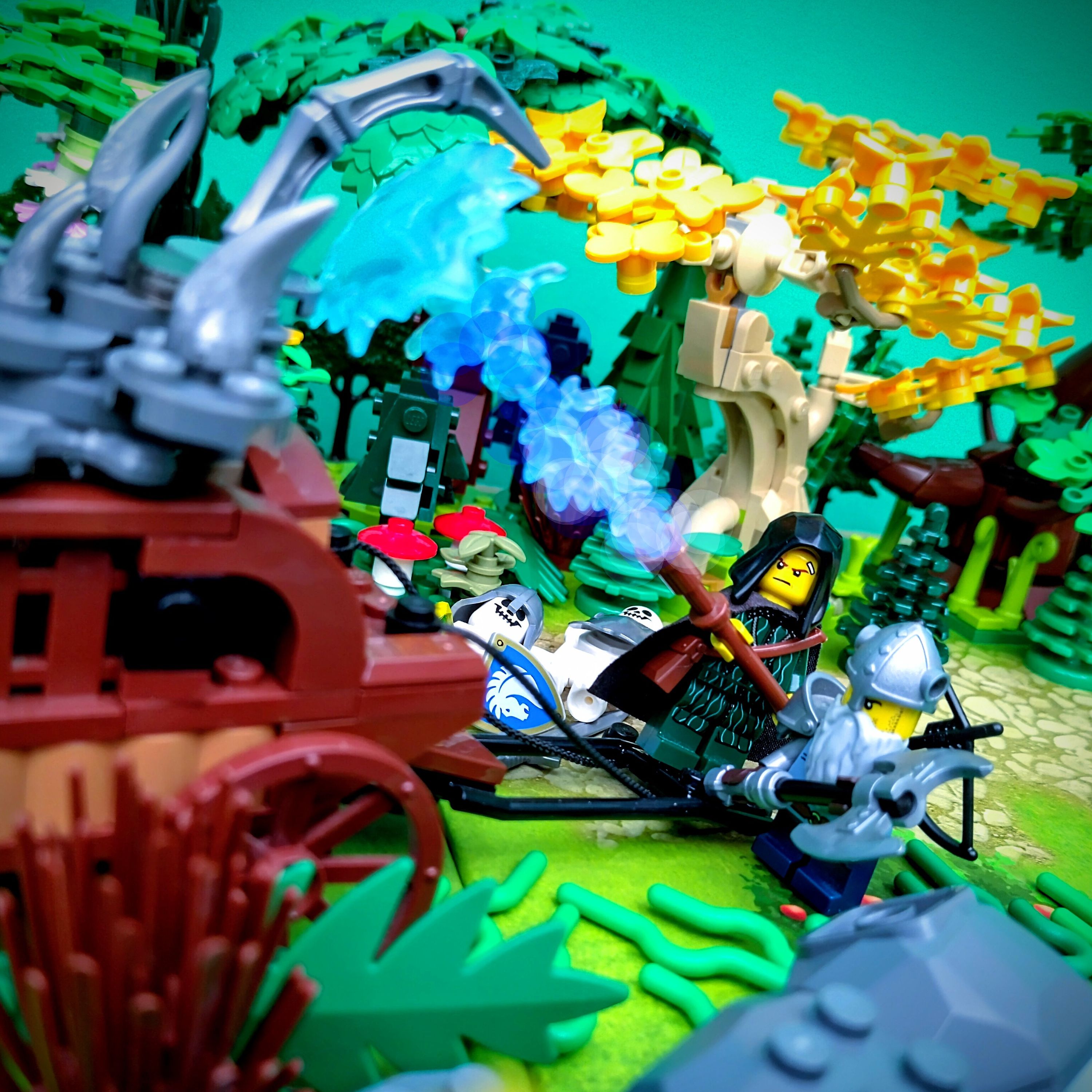 Regaining his composure, Sivik blasts a ray of frost at the abomination, briefly crystallising its form. Ooze is resistant…