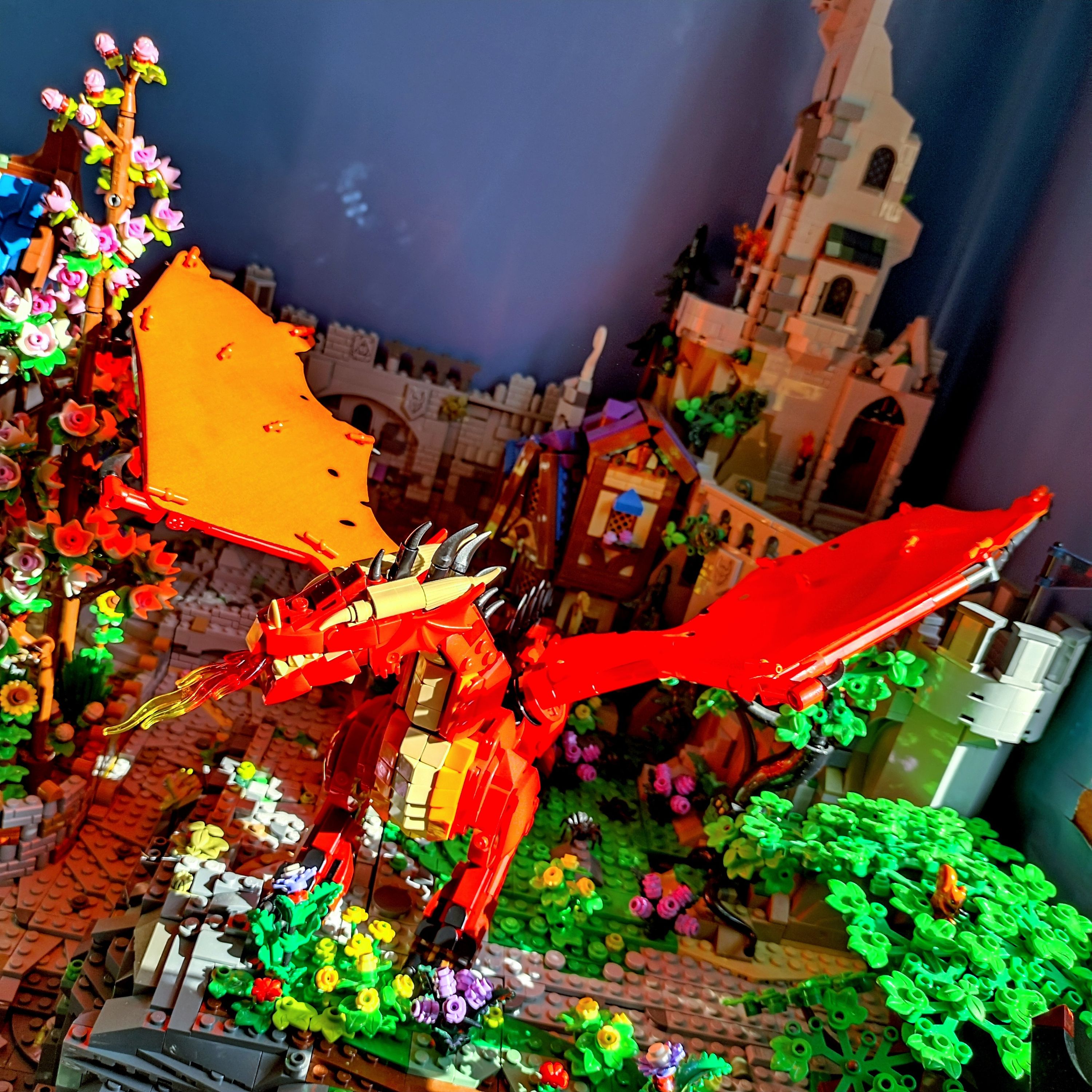Uh-oh!! Not good! — a brick-built scene by @pixalixbrix, from the world Granstable