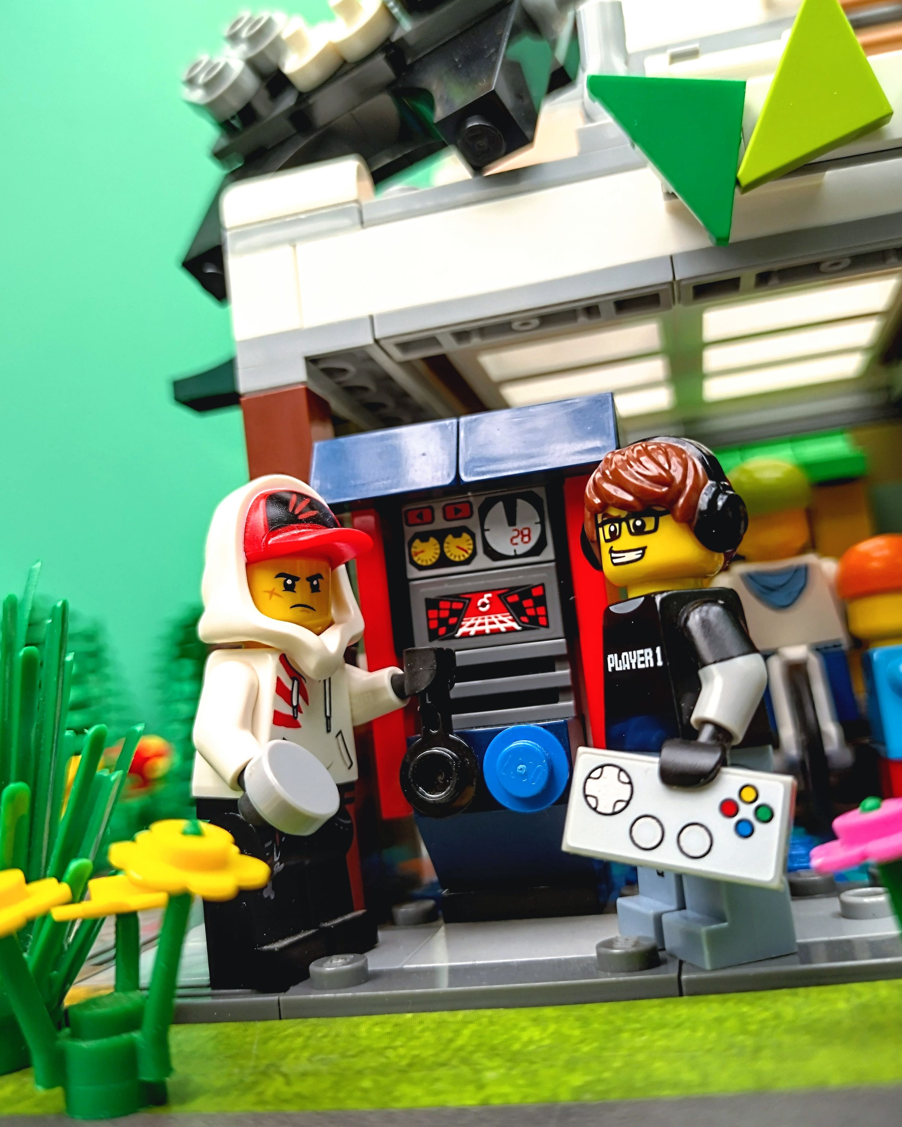 🎮 Ready, player one? — a brick-built scene by @pixalixbrix, from the world 31131 Creator Street