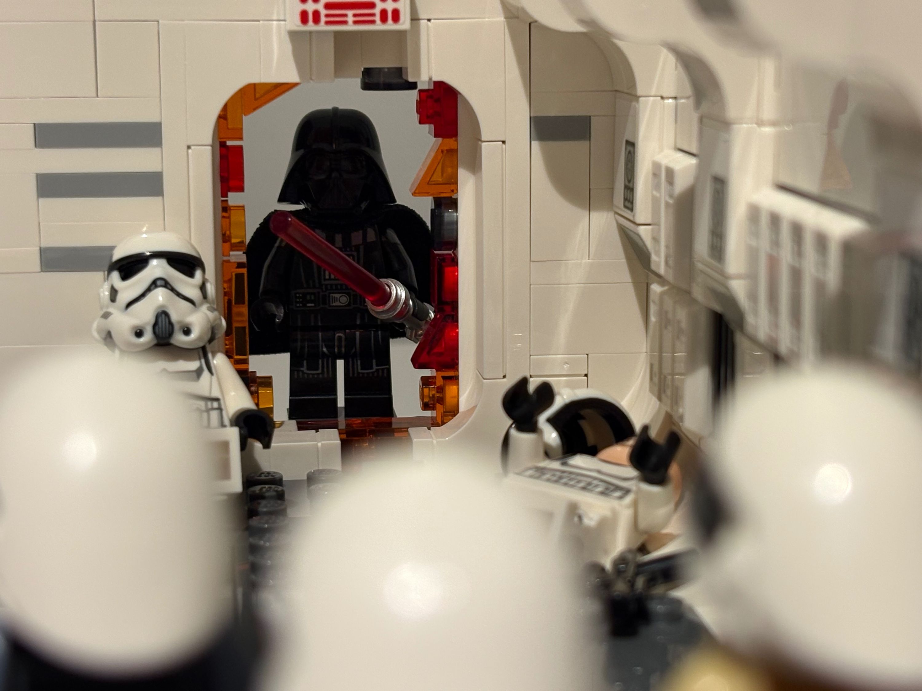 When the man comes around… — a brick-built scene by @brickman, from the world A galaxy close by