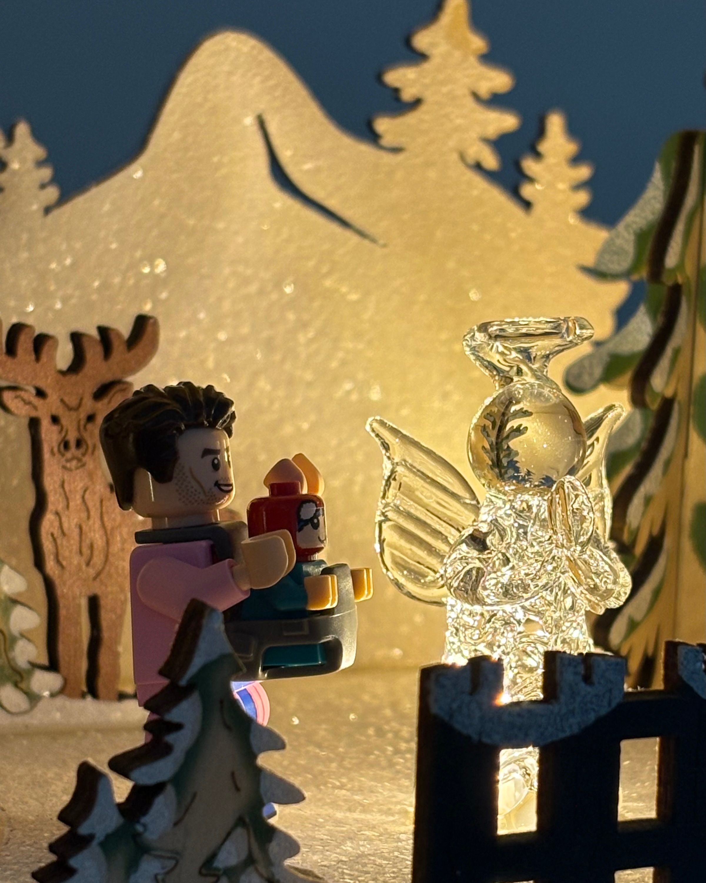 🙏🏻😇 — a brick-built scene by @brickman, from the world A Visit Up North
