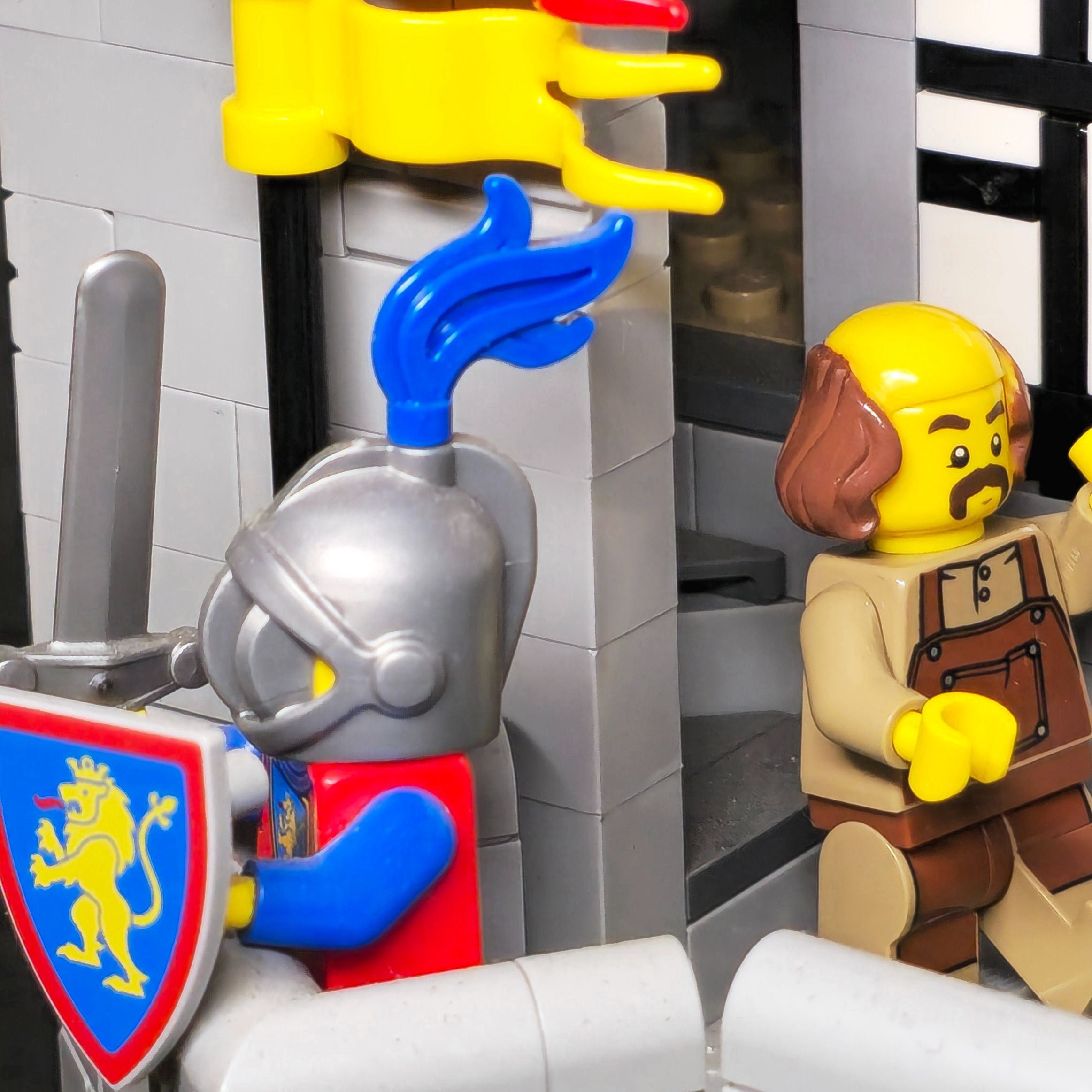 Just the daily life of a castle 🏰 — a brick-built scene by @nz_lego_collector, from the world Domsmerci