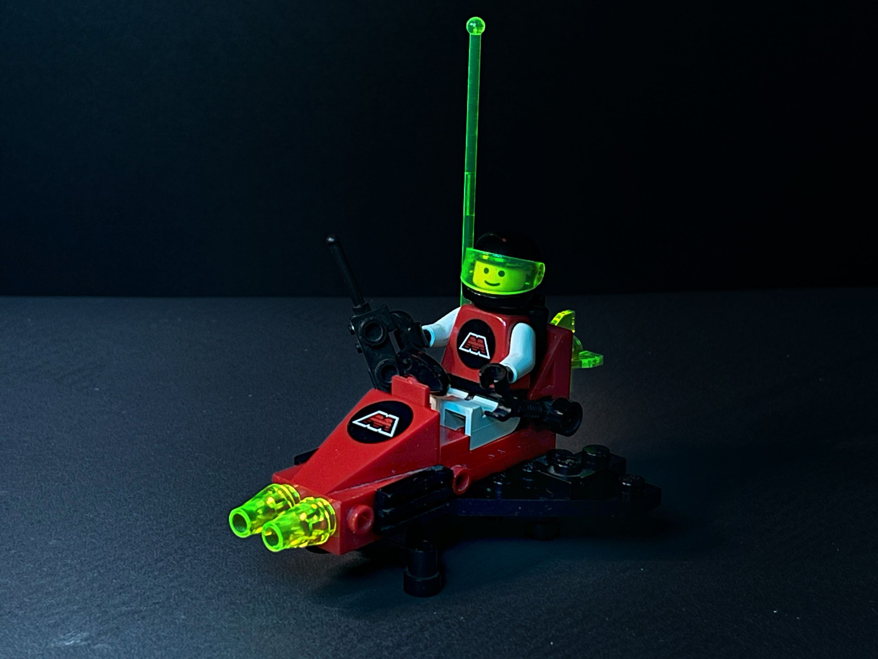 A brick-built scene by @nostalgicbrickgr, from the world Space