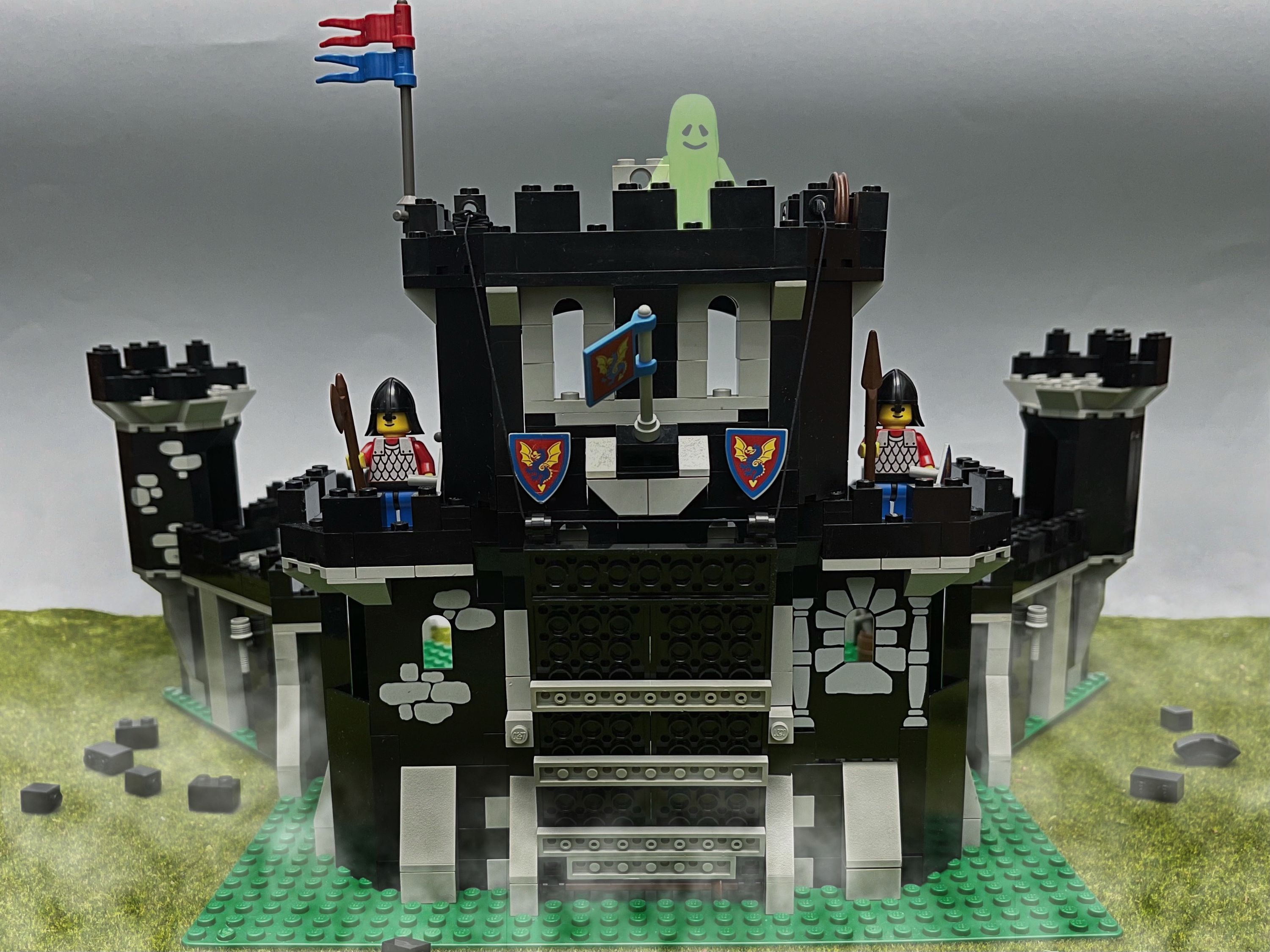 A brick-built scene by @nostalgicbrickgr, from the world Castles