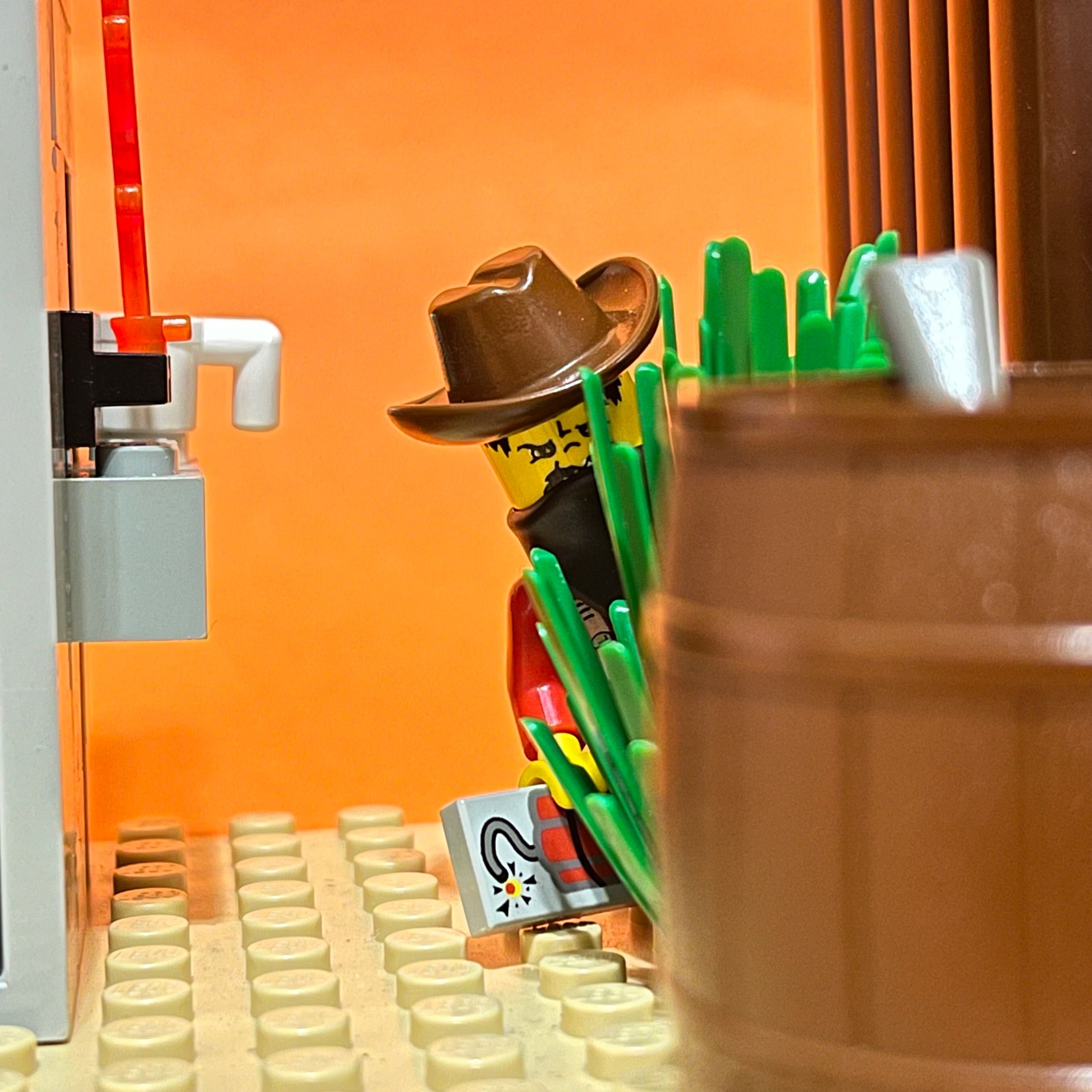 A brick-built scene by @nostalgicbrickgr, from the world Creative