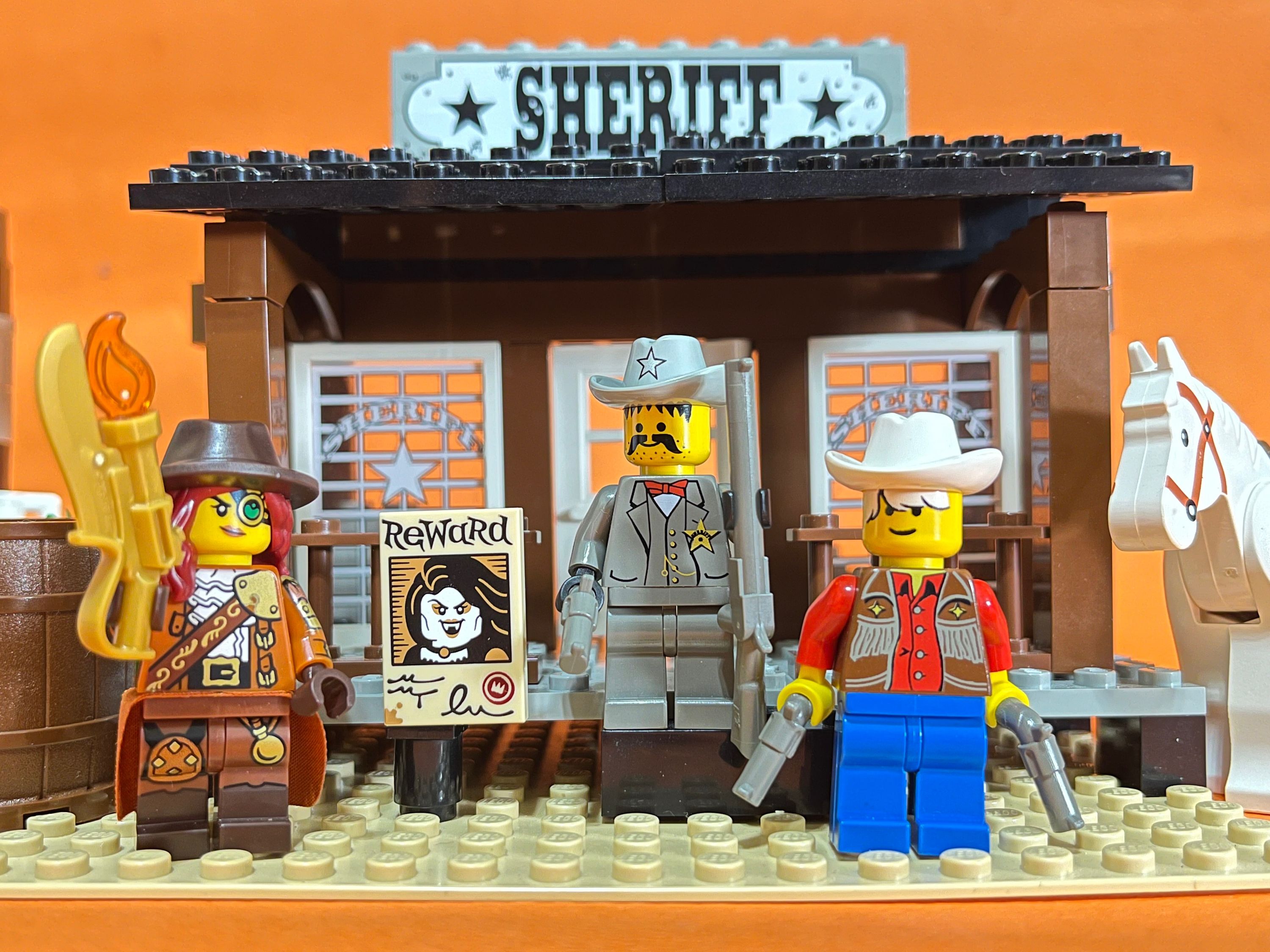 A brick-built scene by @nostalgicbrickgr, from the world Creative