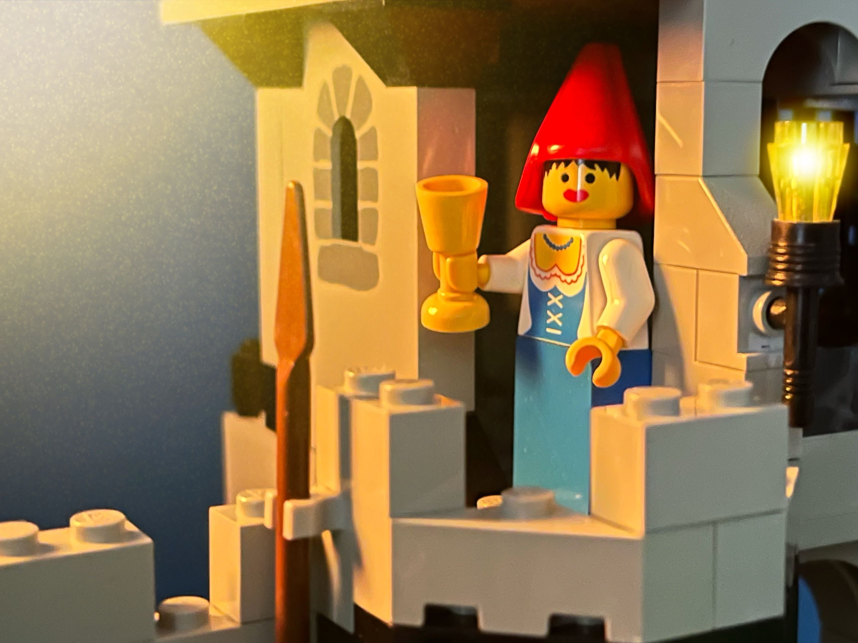 A brick-built scene by @nostalgicbrickgr, from the world Creative